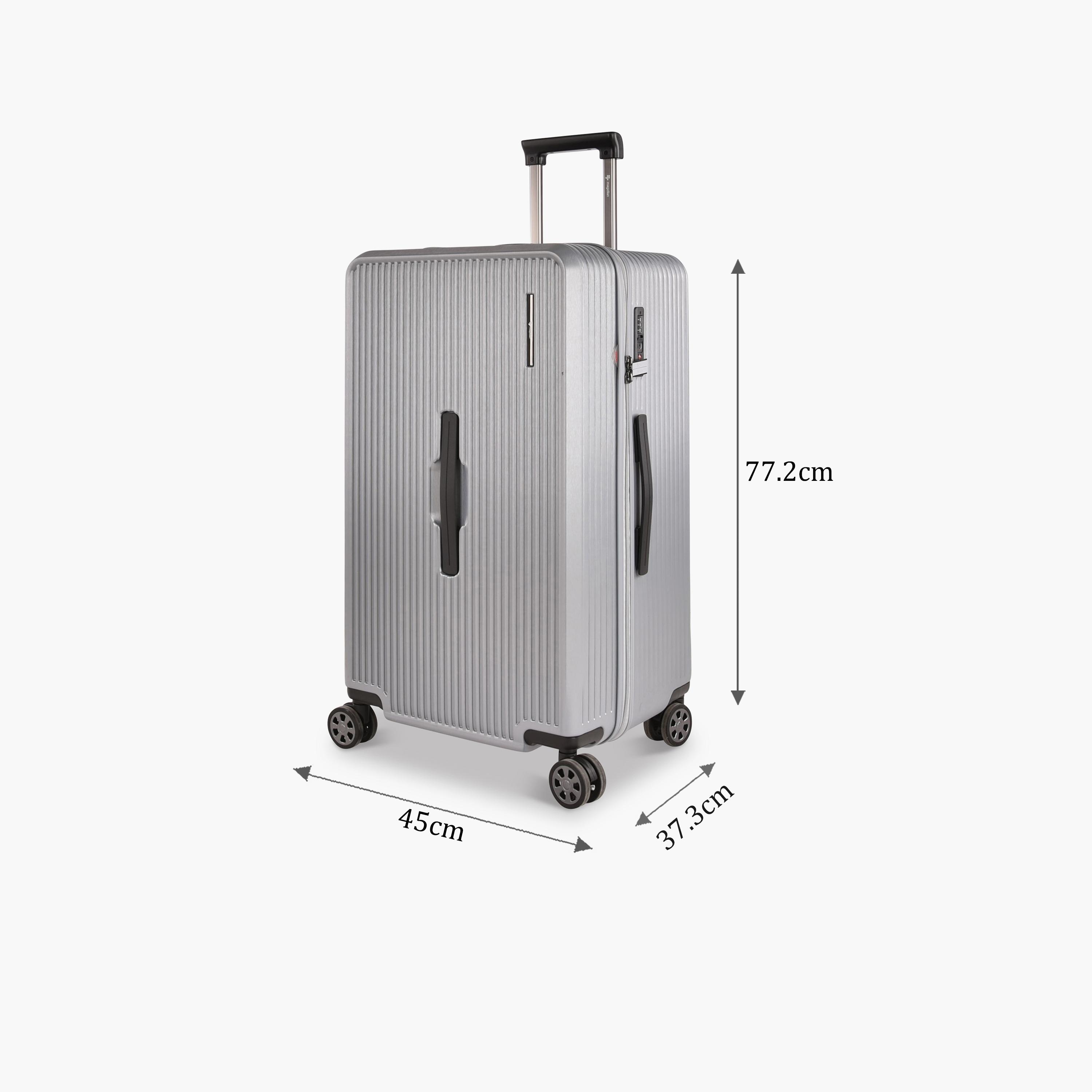 Magellan 77.2 CM Large Check-In Polycarbonate and ABS Hardcase 4-Wheeler Spinner Luggage Bag with TSA Lock | 1718HA-29(Trunk)-travel-luggagesandbags-luggage-image-2