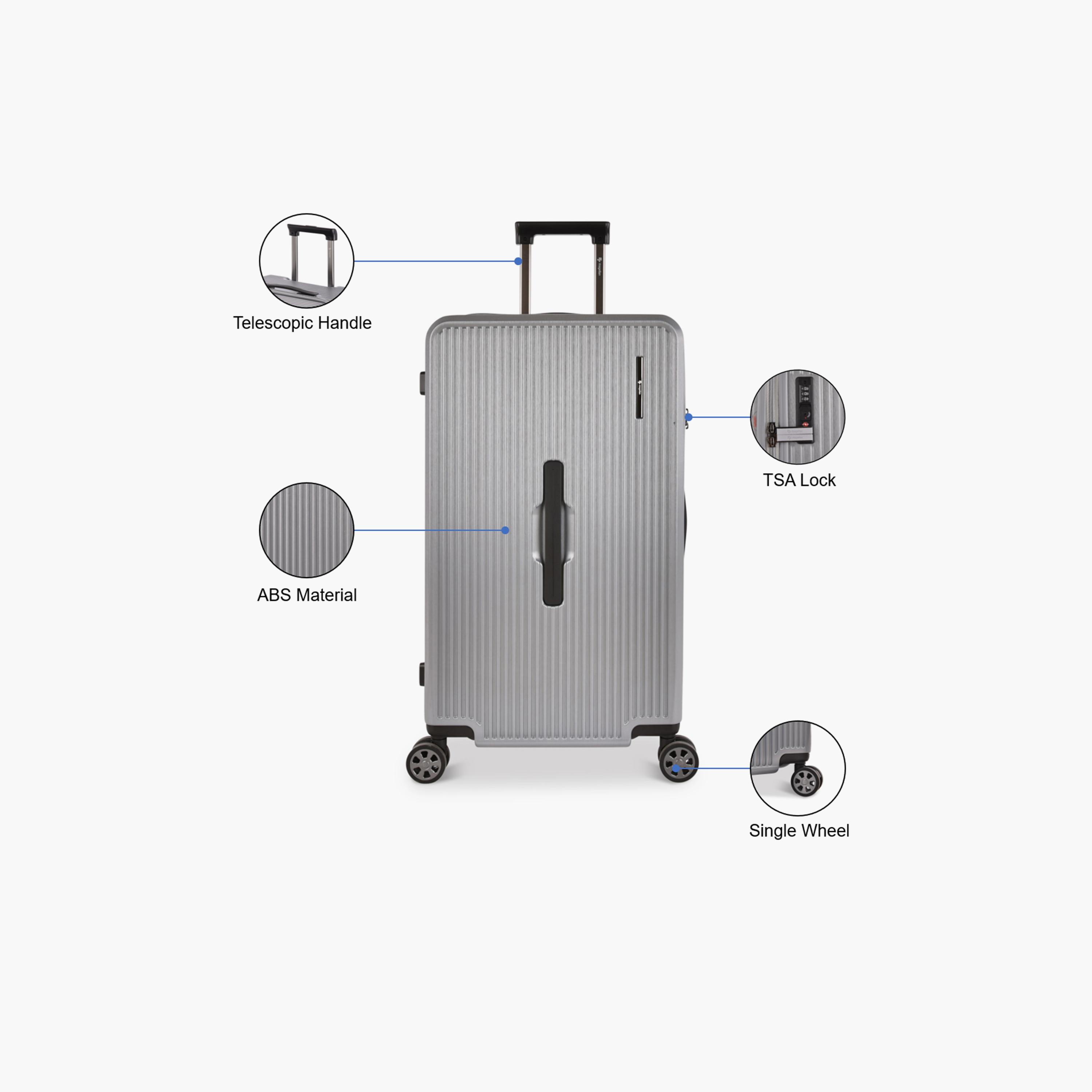 Magellan 77.2 CM Large Check-In Polycarbonate and ABS Hardcase 4-Wheeler Spinner Luggage Bag with TSA Lock | 1718HA-29(Trunk)-travel-luggagesandbags-luggage-image-3