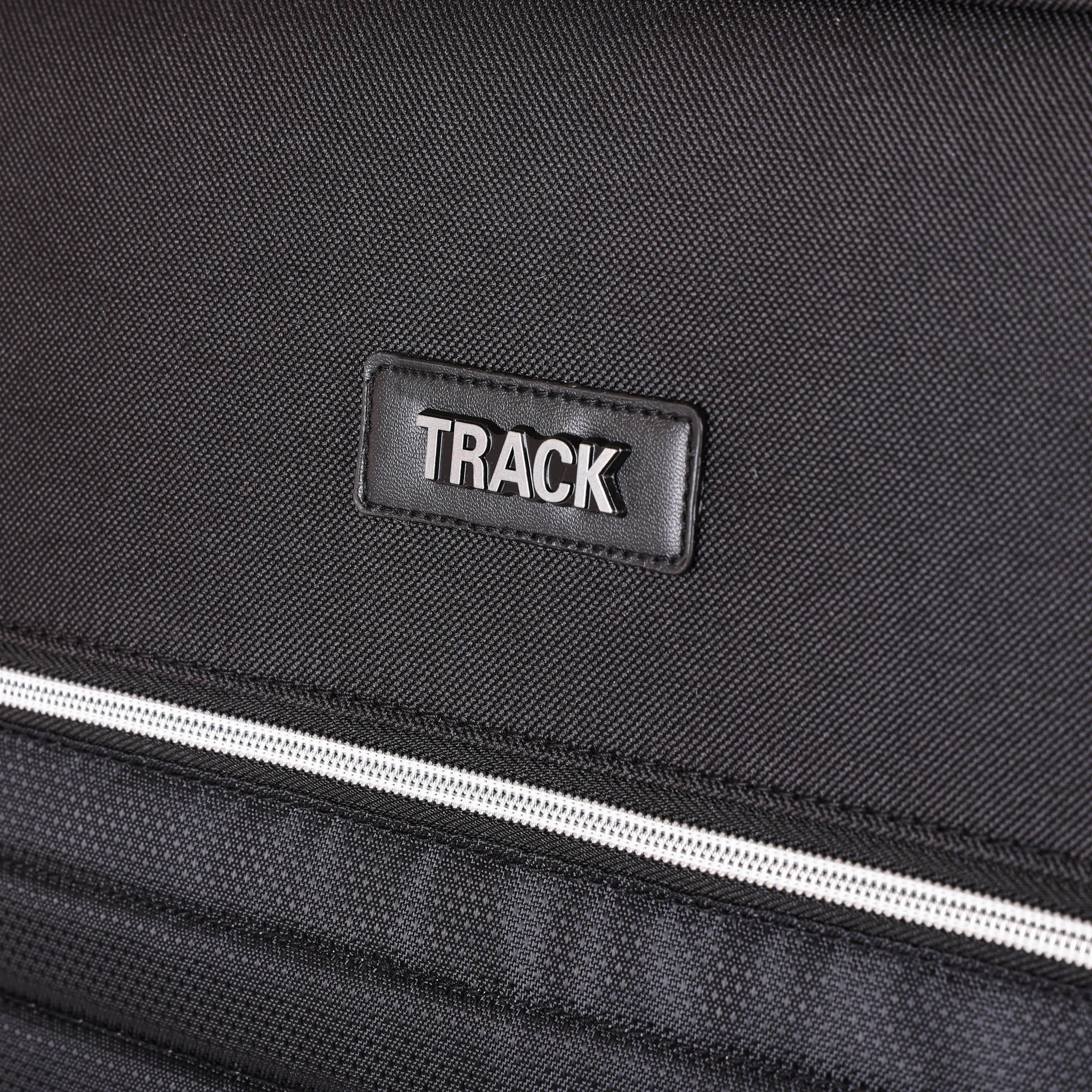 Track Set of 3 Textile Softcase 4-Wheeler Spinner Luggage Bags with Combination Lock | LG005/3P-travel-luggagesandbags-luggage-image-12