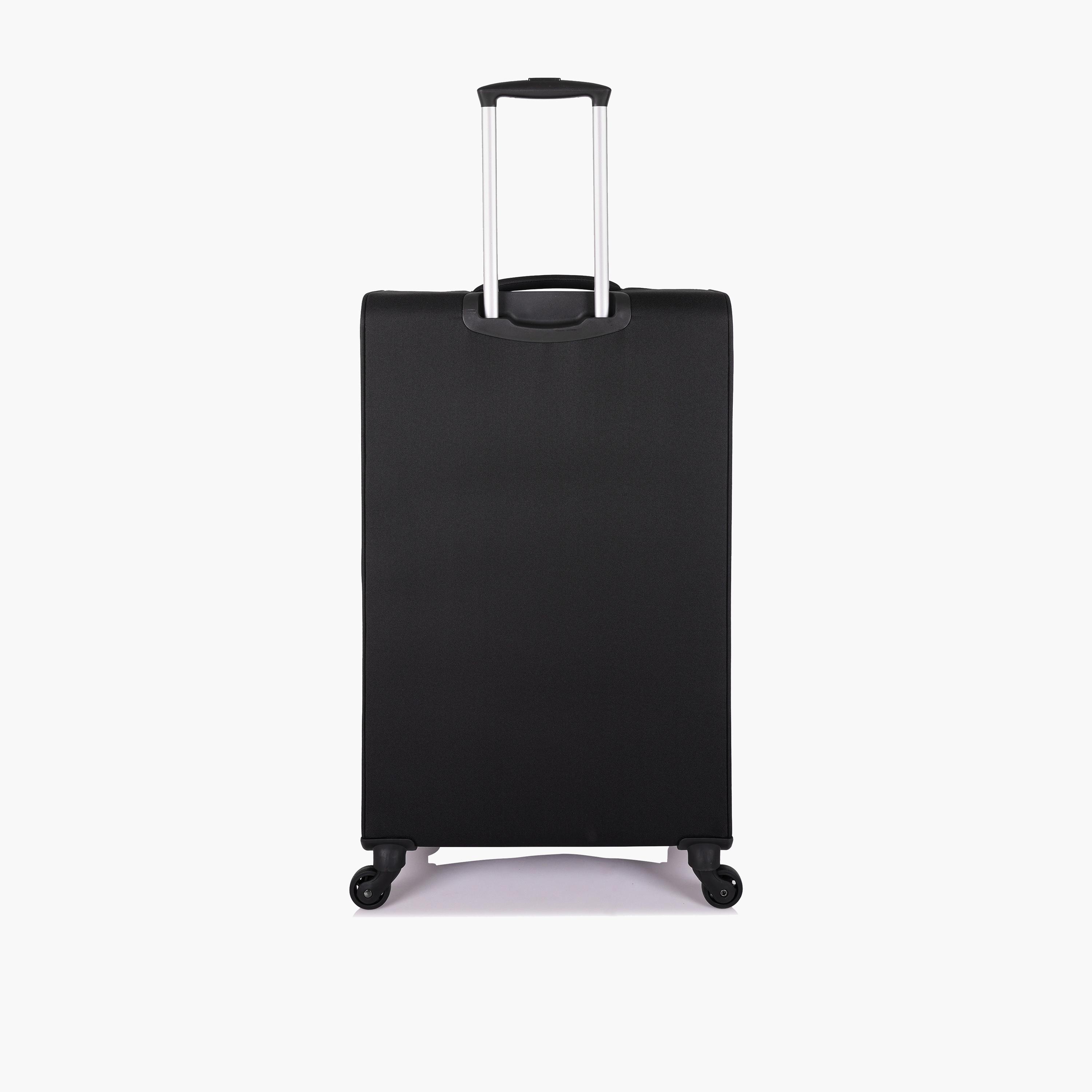 Track Set of 3 Textile Softcase 4-Wheeler Spinner Luggage Bags with Combination Lock | LG005/3P-travel-luggagesandbags-luggage-image-7
