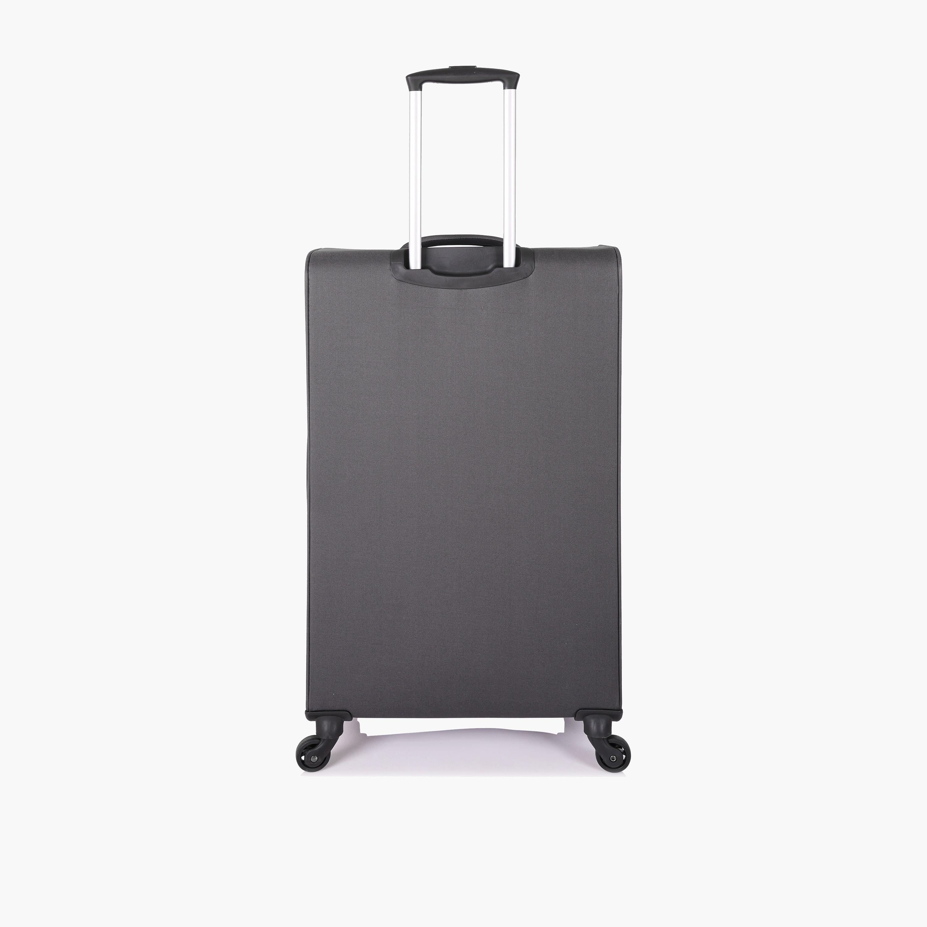 Track Set of 3 Textile Softcase 4-Wheeler Spinner Luggage Bags with Combination Lock | LG005/3P-travel-luggagesandbags-luggage-image-7