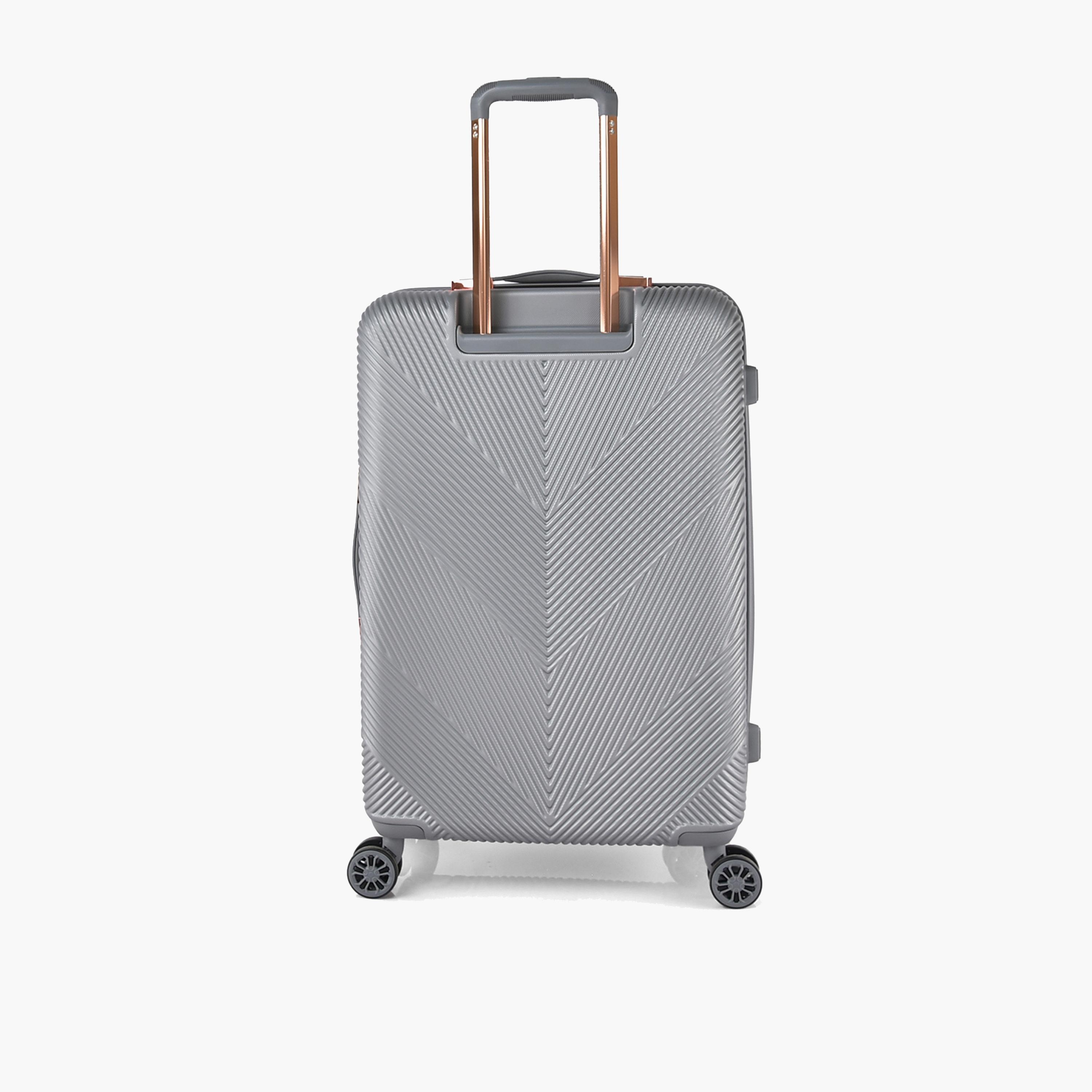 Track Set of 4 ABS Hardcase 4-Wheeler Spinner Luggage Bags with Combination Lock | HK304/4P-travel-luggagesandbags-luggage-image-8