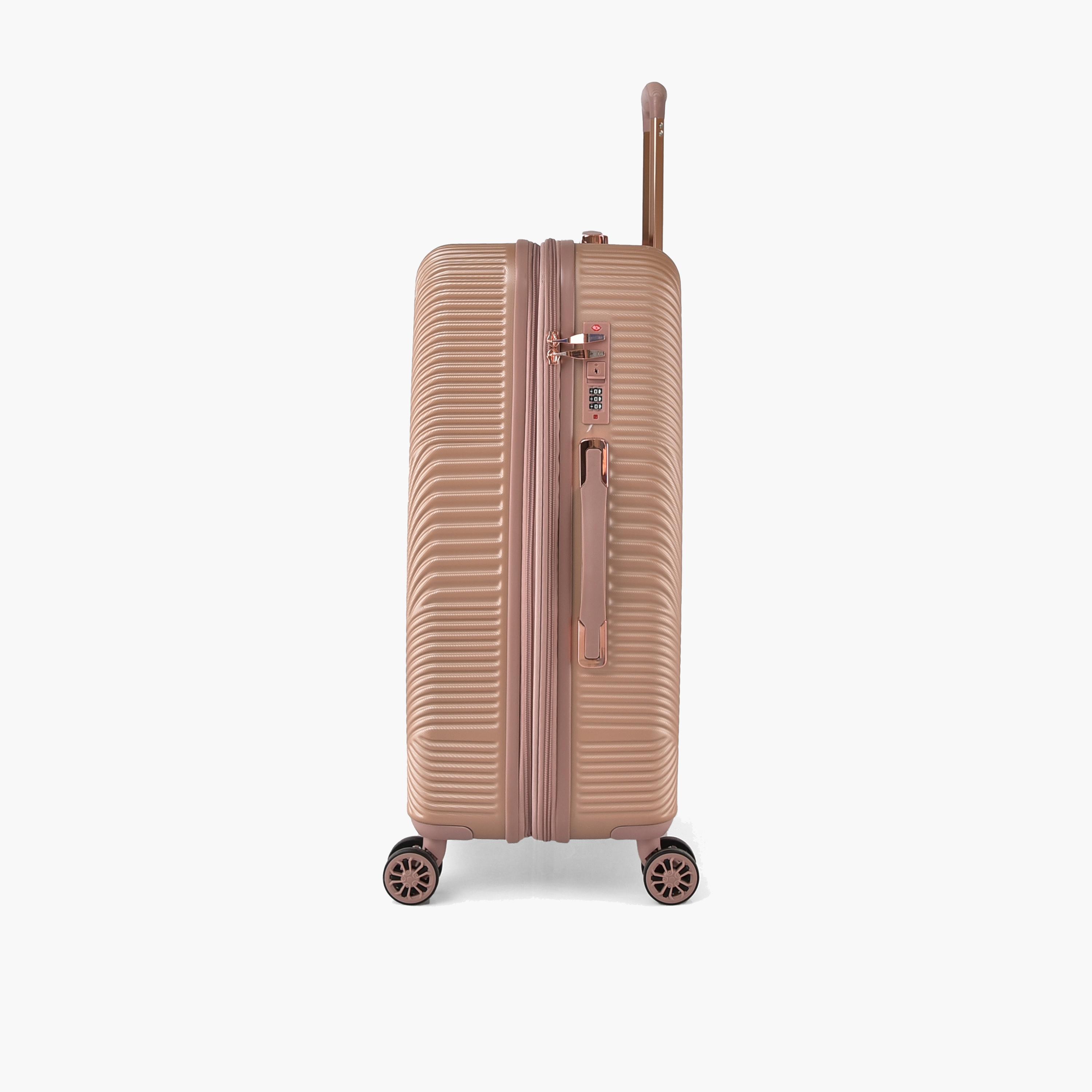 Track Set of 4 ABS Hardcase 4-Wheeler Spinner Luggage Bags with Combination Lock | HK304/4P-travel-luggagesandbags-luggage-image-7