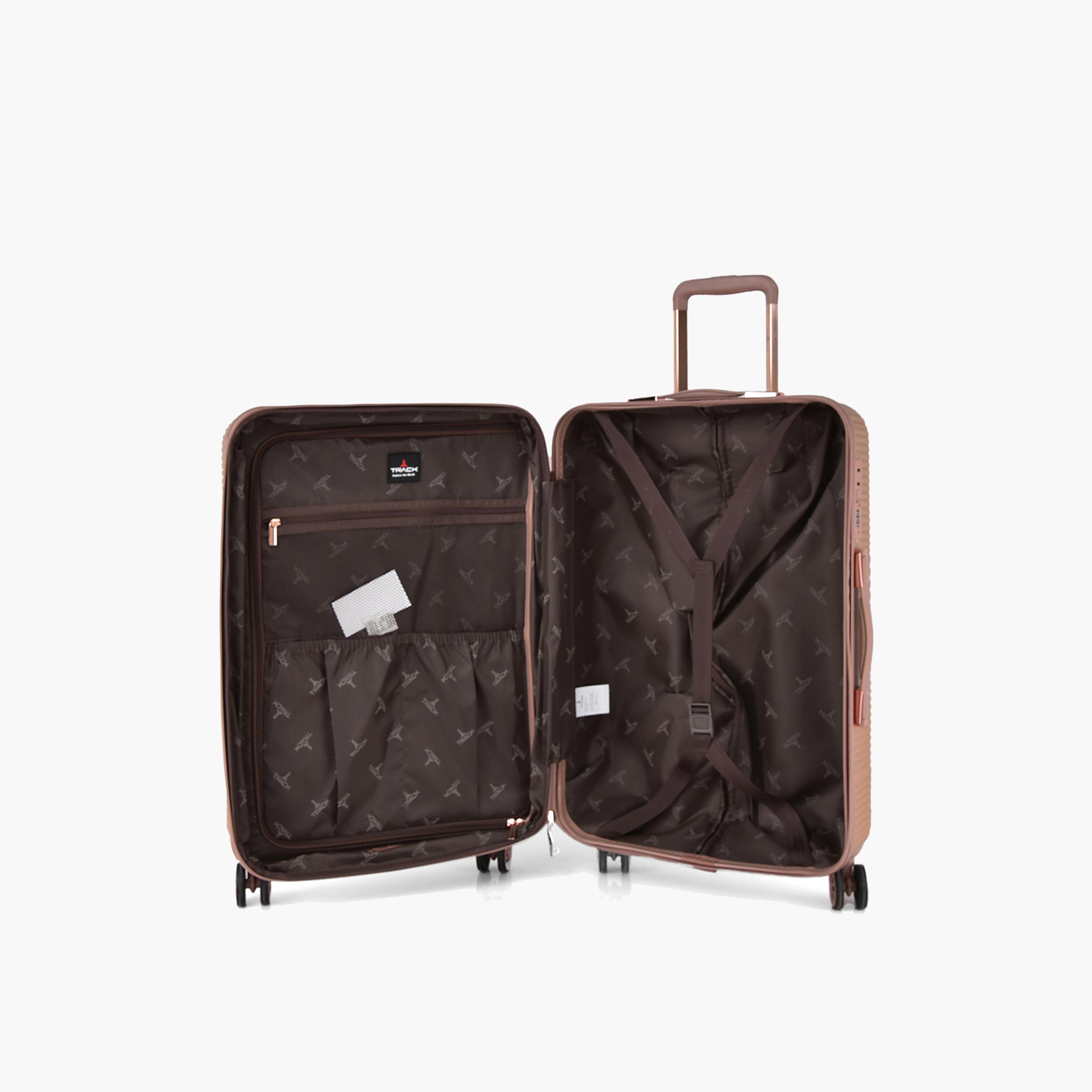 Track Set of 4 ABS Hardcase 4-Wheeler Spinner Luggage Bags with Combination Lock | HK304/4P-travel-luggagesandbags-luggage-image-9