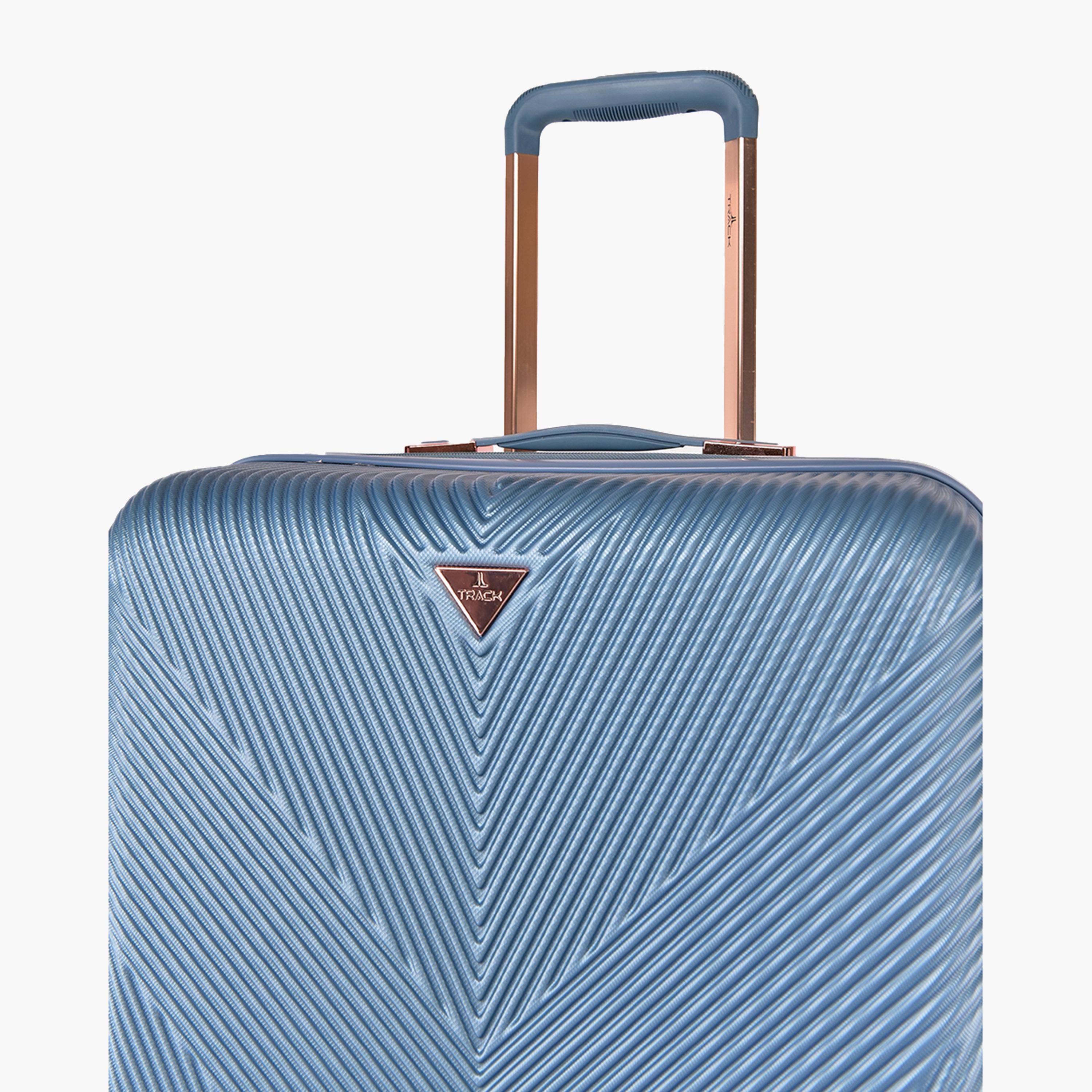 تراك-  طقم شنط سفر 4 قطع صلبة من مادة ABS بأربع عجلات مع قفل برمز  | HK304/4P-travel-luggagesandbags-luggage-image-10