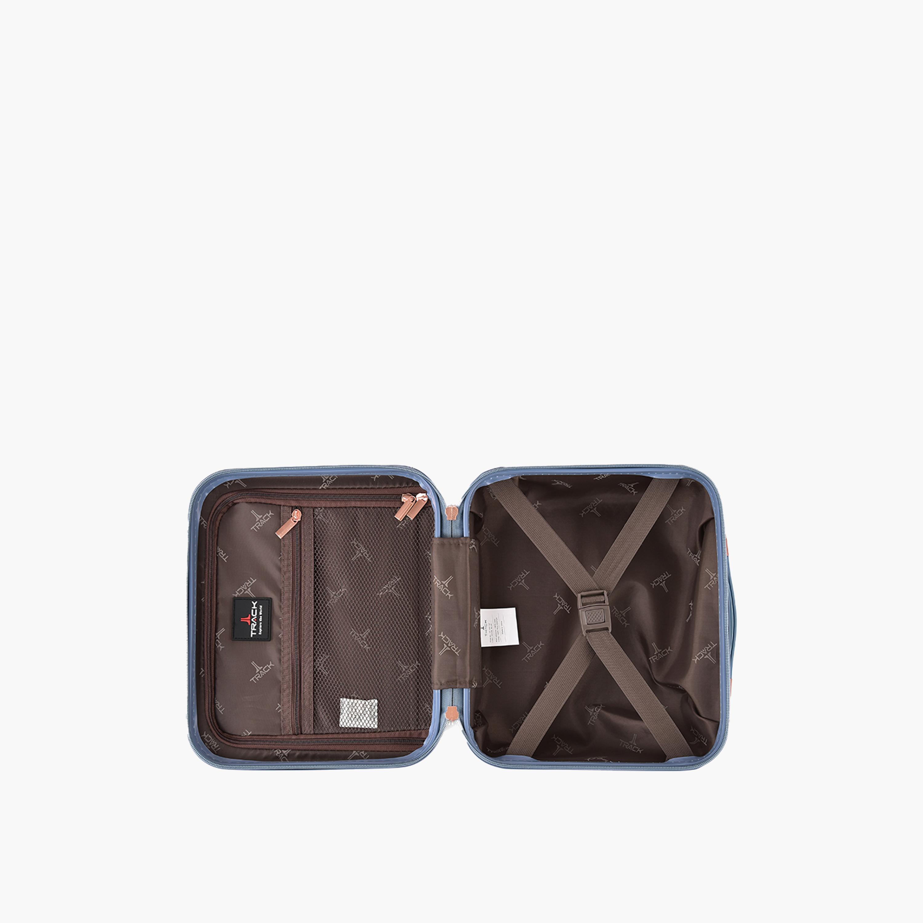 تراك-  طقم شنط سفر 4 قطع صلبة من مادة ABS بأربع عجلات مع قفل برمز  | HK304/4P-travel-luggagesandbags-luggage-image-5