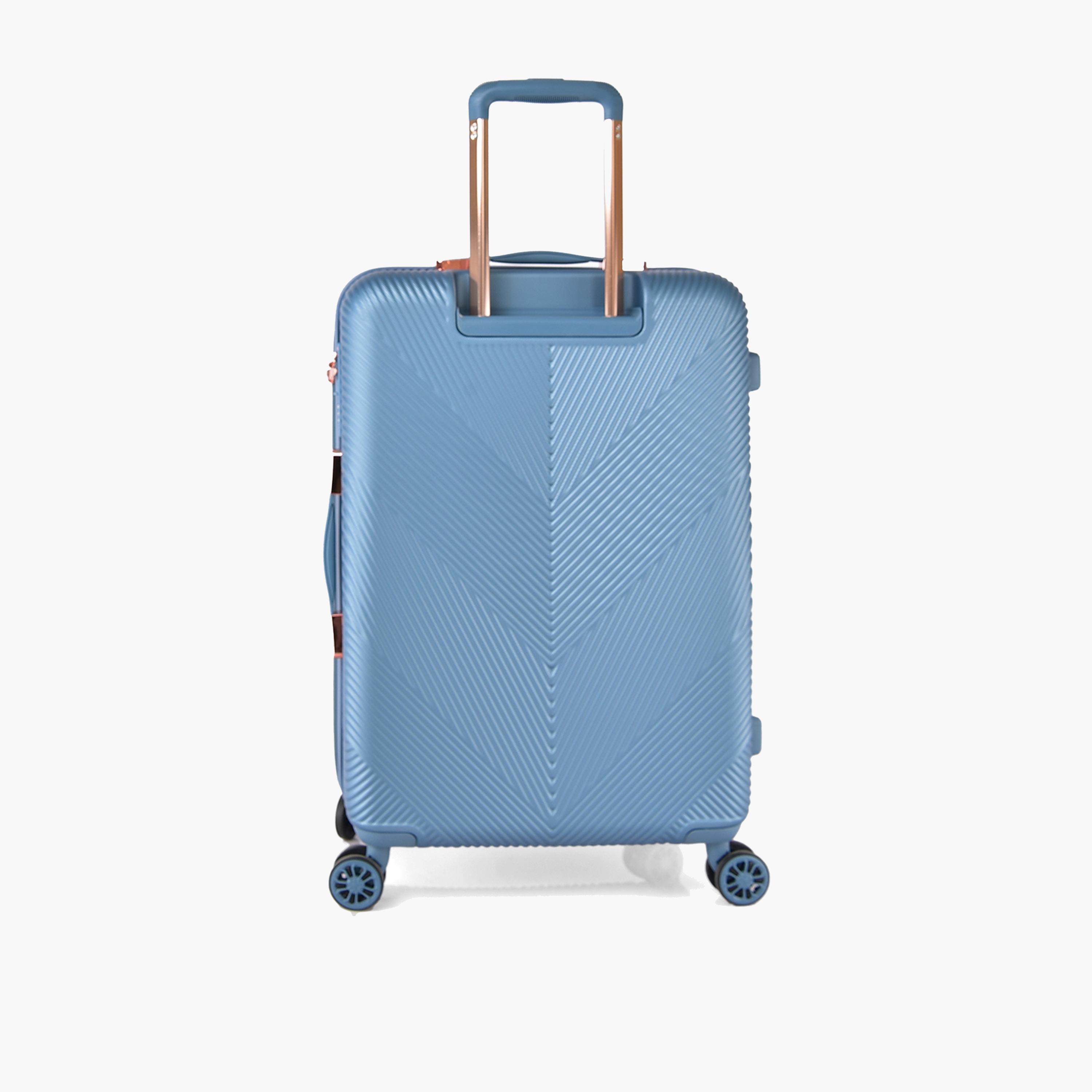 تراك-  طقم شنط سفر 4 قطع صلبة من مادة ABS بأربع عجلات مع قفل برمز  | HK304/4P-travel-luggagesandbags-luggage-image-8