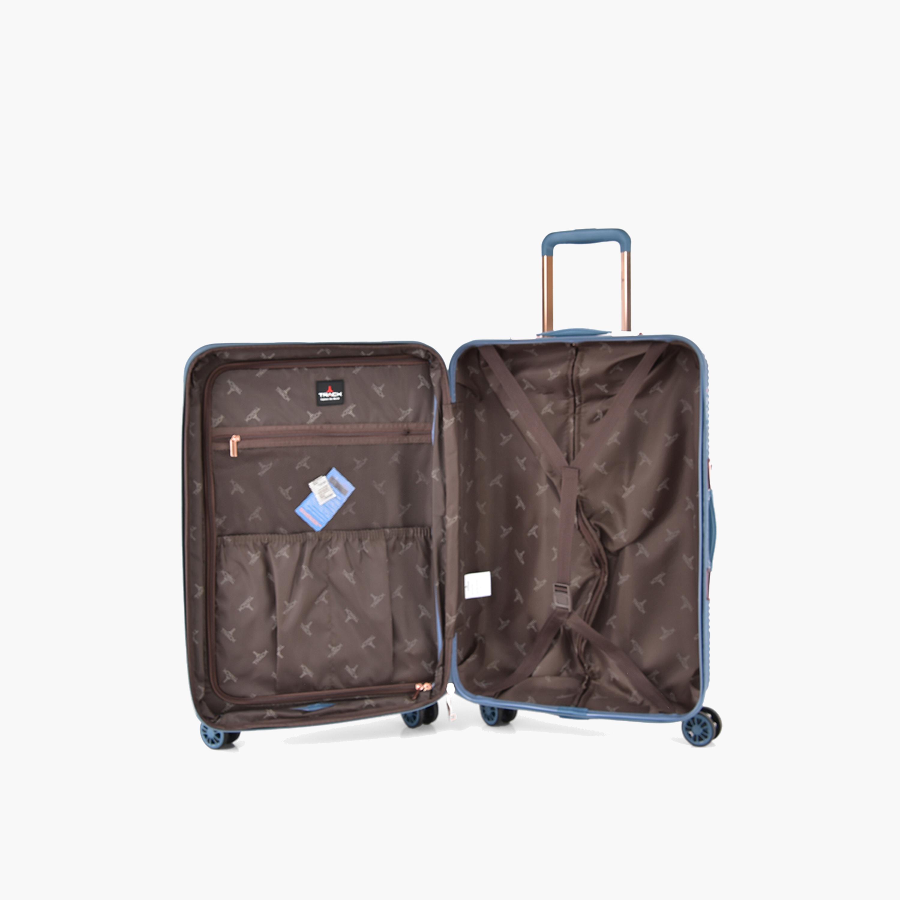 تراك-  طقم شنط سفر 4 قطع صلبة من مادة ABS بأربع عجلات مع قفل برمز  | HK304/4P-travel-luggagesandbags-luggage-image-9