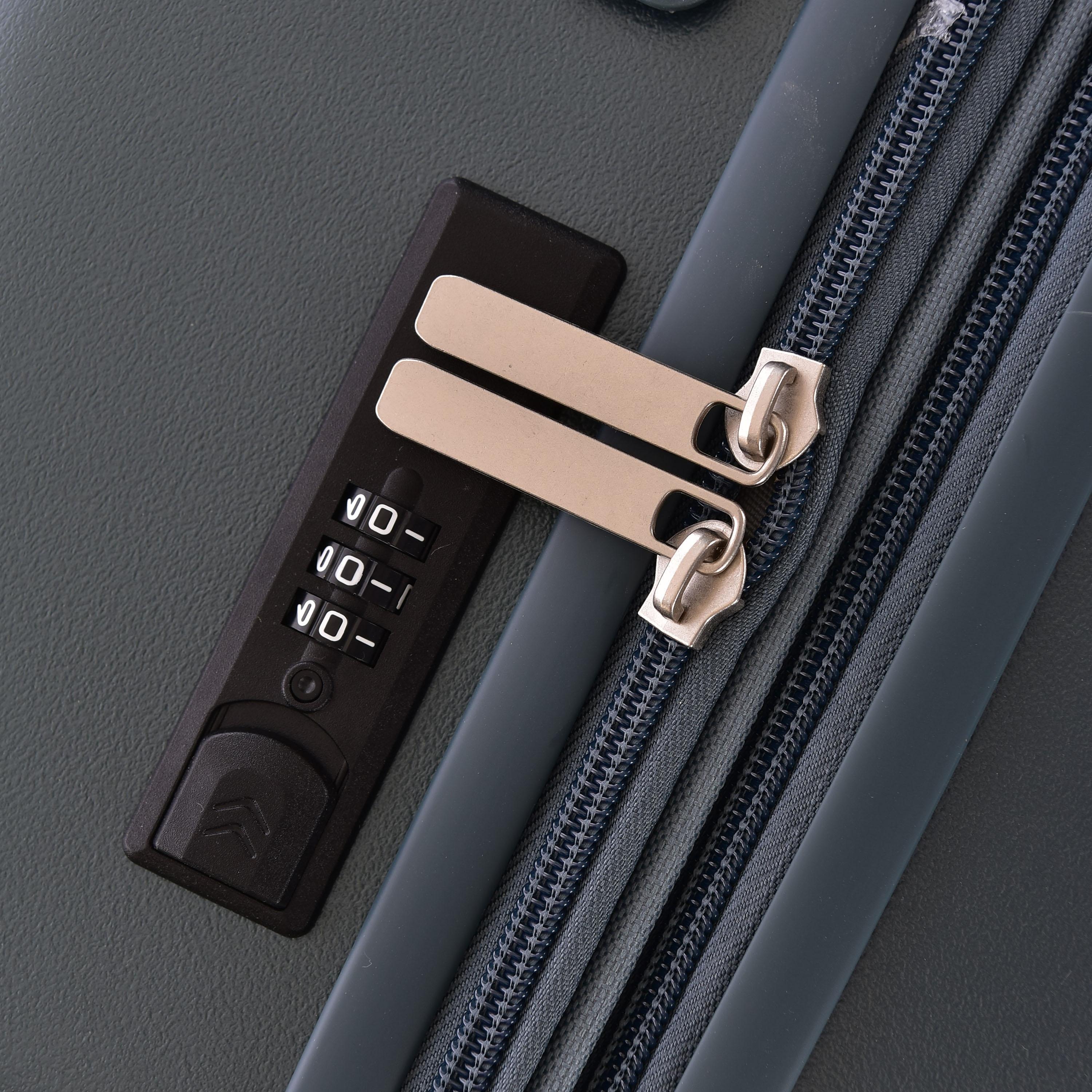 Track Set of 4 ABS Hardcase 4-Wheeler Spinner Luggage Bags with Combination Lock | CS171/4P-travel-luggagesandbags-luggage-image-11