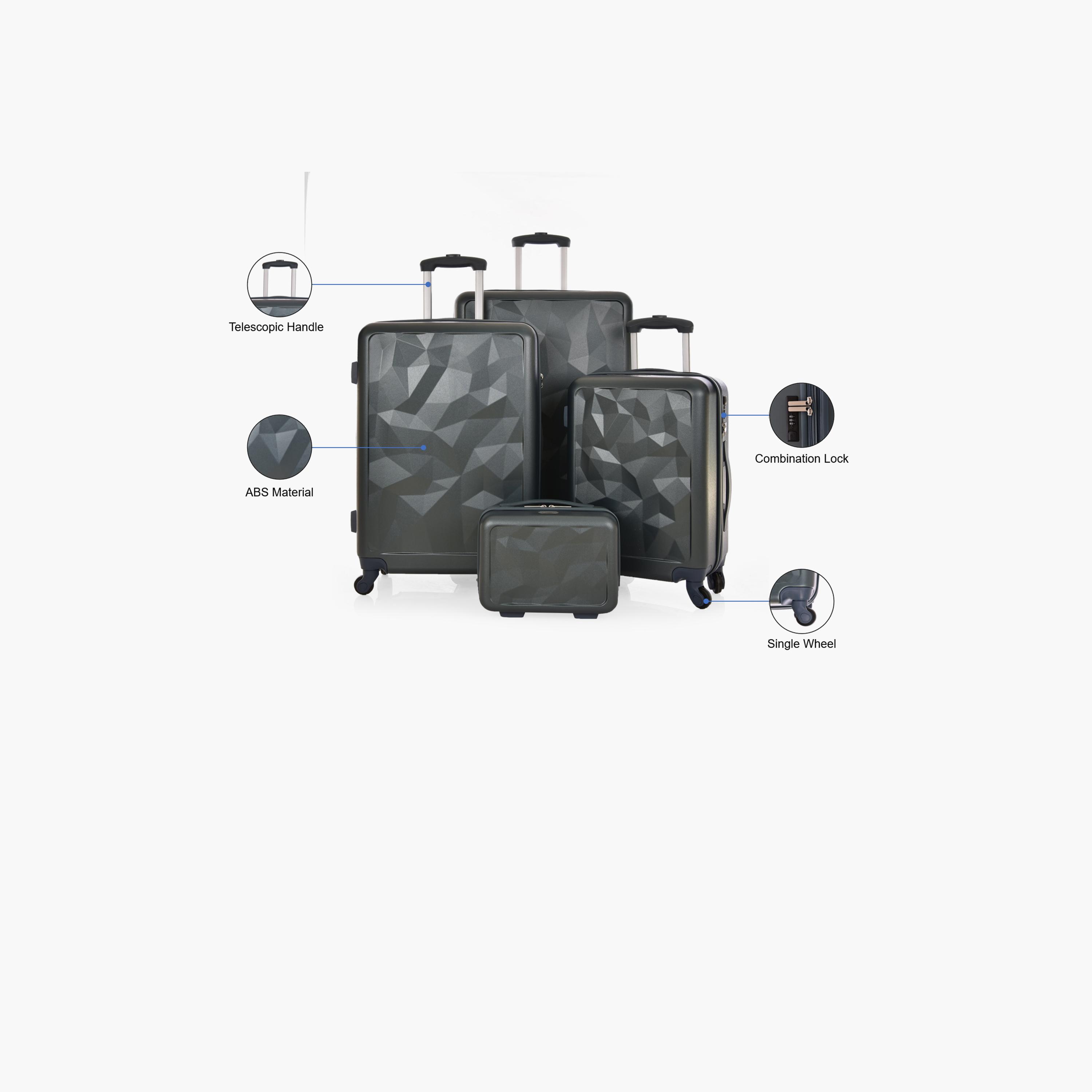 Track Set of 4 ABS Hardcase 4-Wheeler Spinner Luggage Bags with Combination Lock | CS171/4P-travel-luggagesandbags-luggage-image-2