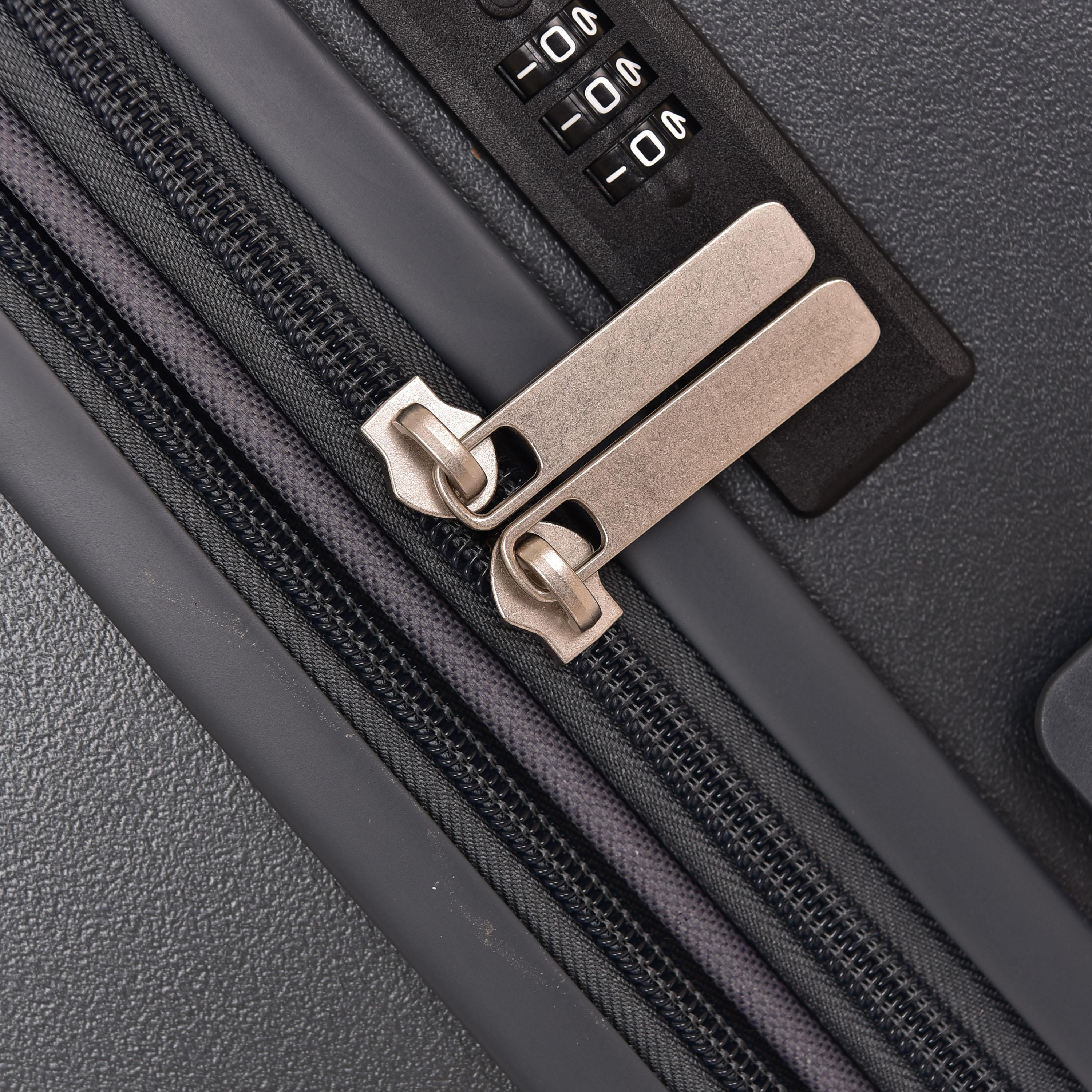 تراك-  طقم شنط سفر 4 قطع صلبة من مادة ABS بأربع عجلات مع قفل برمز  | CS171/4P-travel-luggagesandbags-luggage-image-11