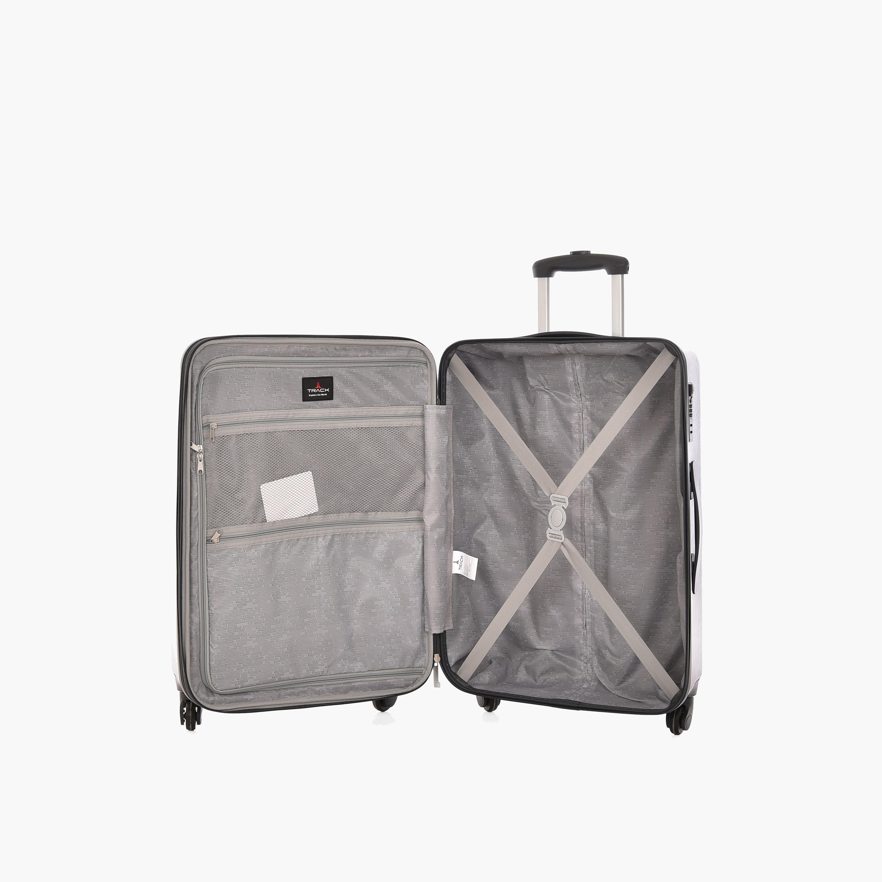 تراك-  طقم شنط سفر 4 قطع صلبة من مادة ABS بأربع عجلات مع قفل برمز  | CS171/4P-travel-luggagesandbags-luggage-image-9