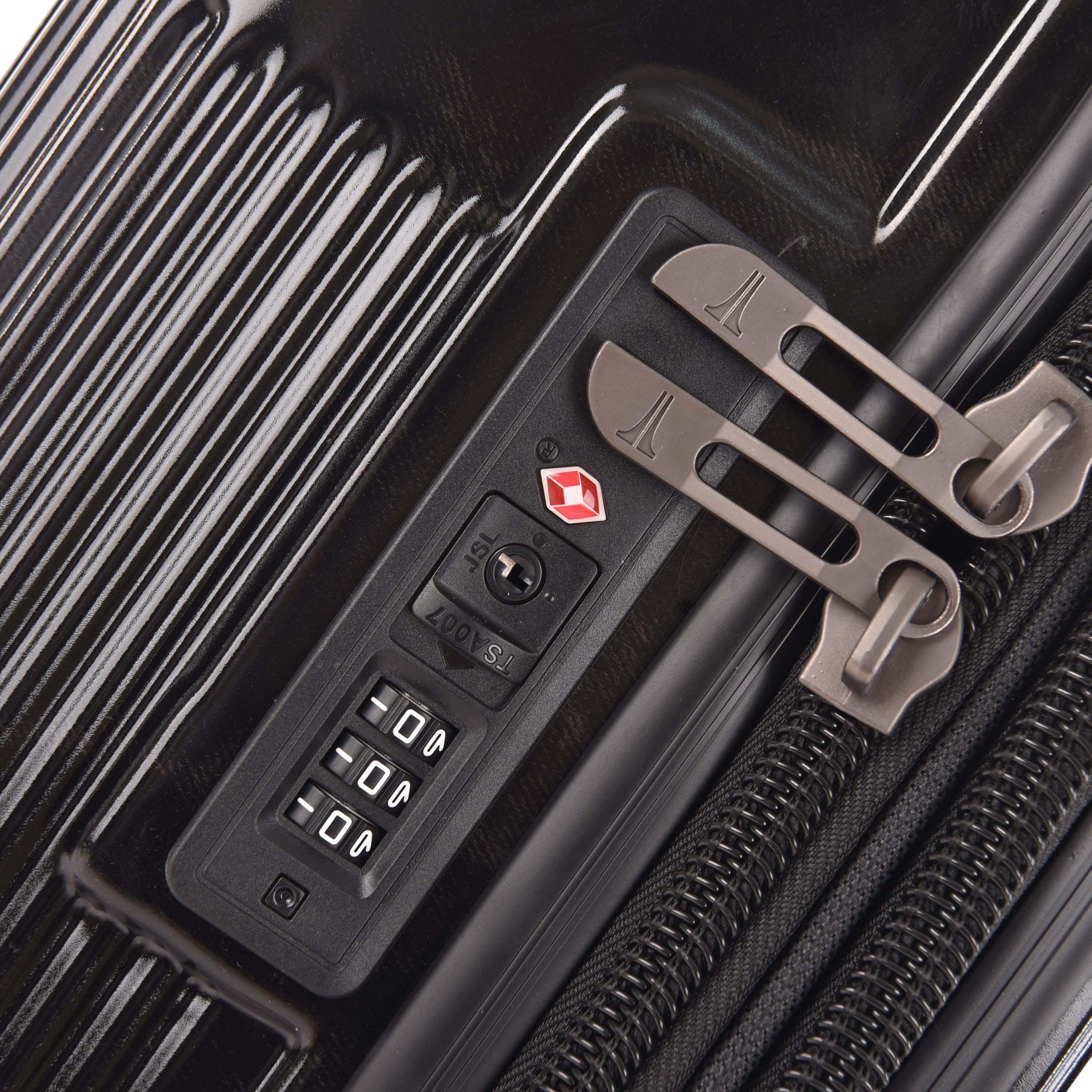 Track Set of 3 Polycarbonate and ABS Hardcase 4-Wheeler Spinner Luggage Bags with TSA Lock | L22070/3P-travel-luggagesandbags-luggage-image-10