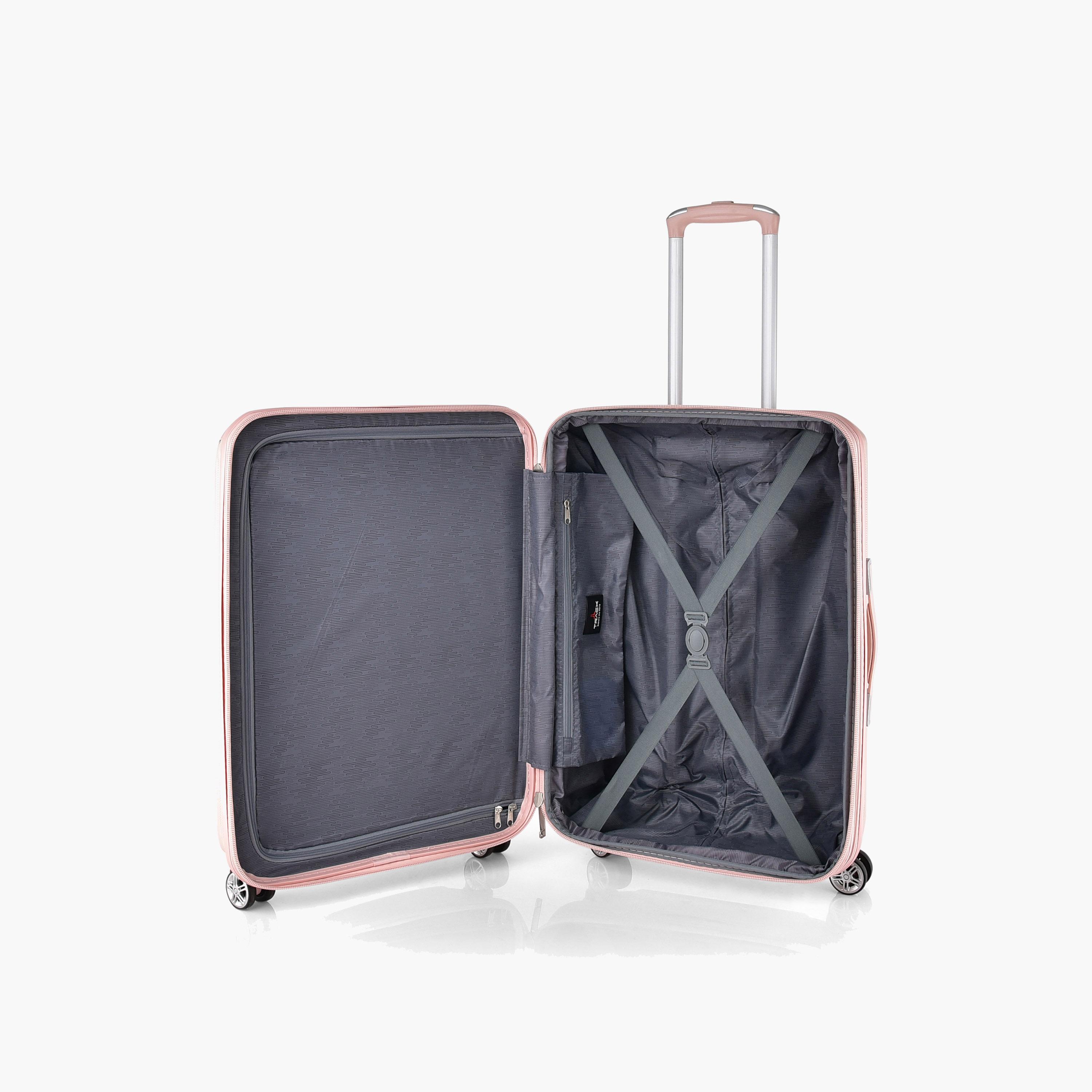 Track Set of 4 ABS Hardcase 4-Wheeler Spinner Luggage Bags with TSA Lock | 6037/4P-travel-luggagesandbags-luggage-image-9
