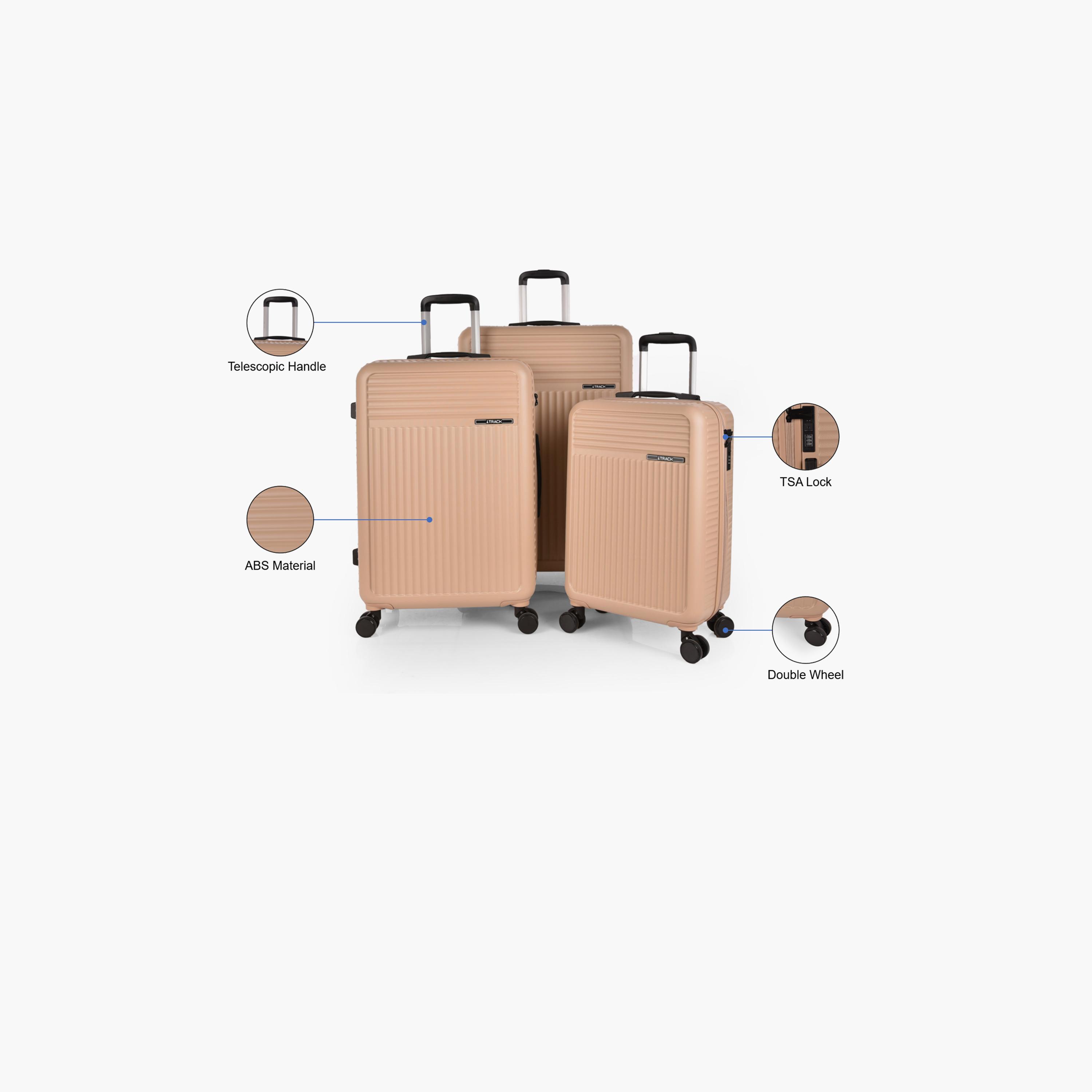 Track Set of 3 ABS Hardcase 4-Wheeler Spinner Luggage Bags with TSA Lock | AB2304/3P-travel-luggagesandbags-luggage-image-2