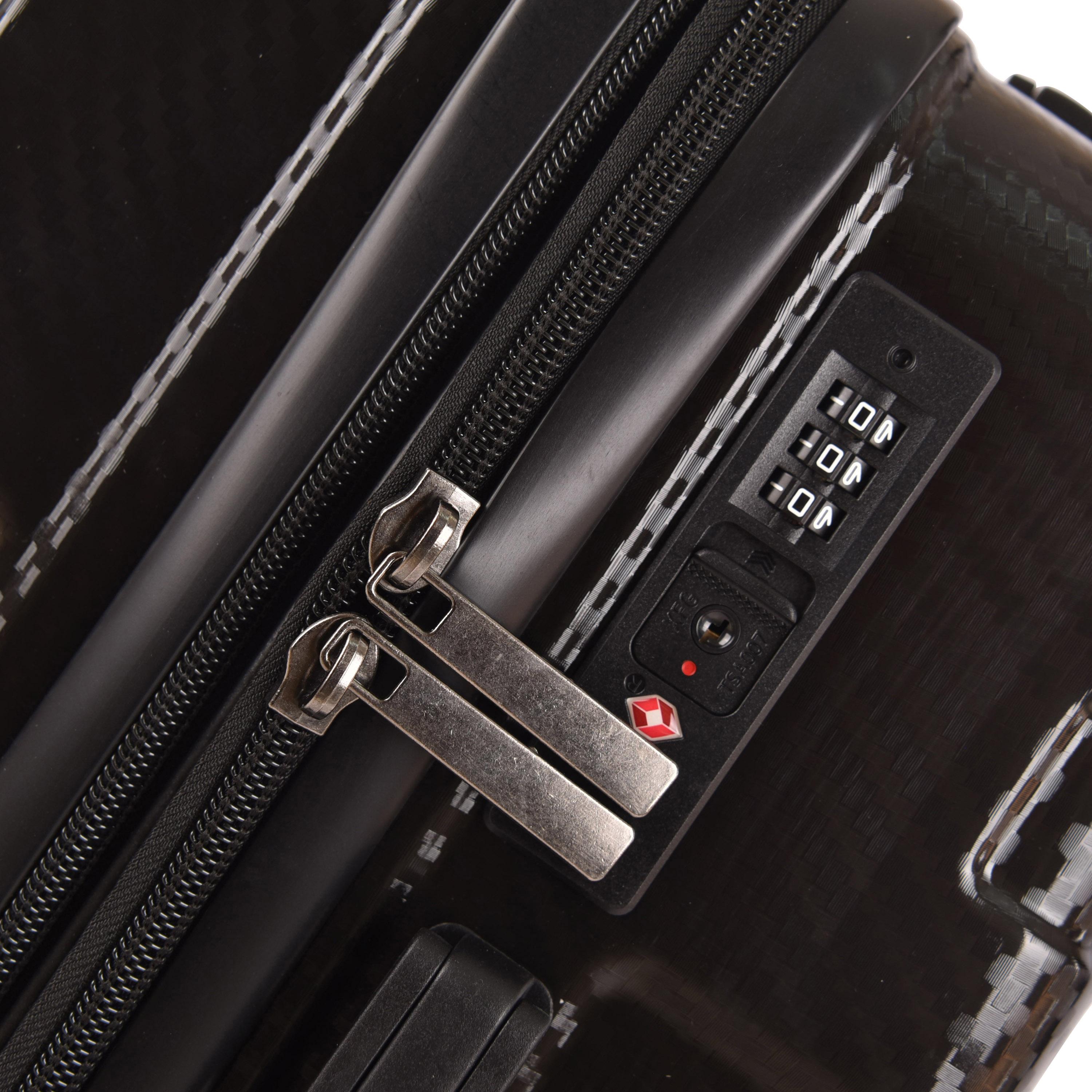 Track 56 CM Small Cabin Polycarbonate and ABS Hardcase 4-Wheeler Spinner Luggage Bag with TSA Lock | 1181-20-travel-luggagesandbags-luggage-image-11
