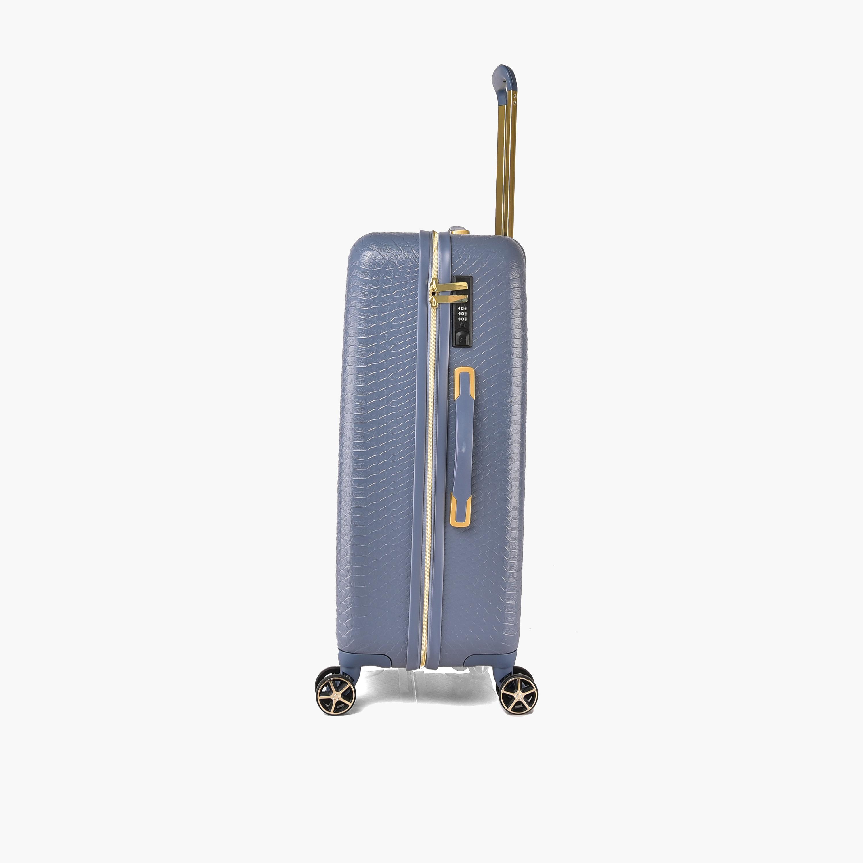 Track Set of 3 ABS Hardcase 4-Wheeler Spinner Luggage Bags with Combination Lock | 2412S/3P-travel-luggagesandbags-luggage-image-6