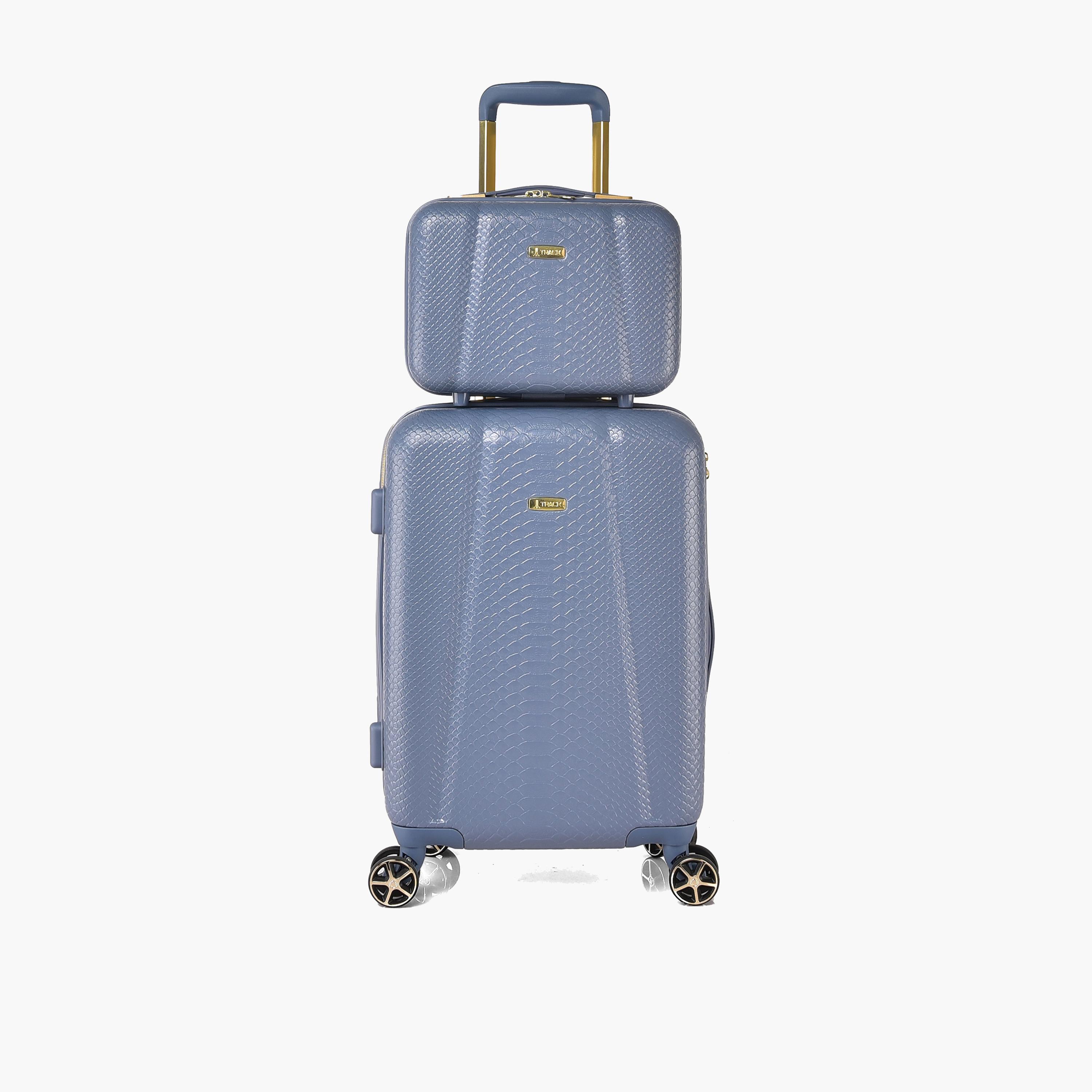 Track Set of 3 ABS Hardcase 4-Wheeler Spinner Luggage Bags with Combination Lock | 2412S/3P-travel-luggagesandbags-luggage-image-9