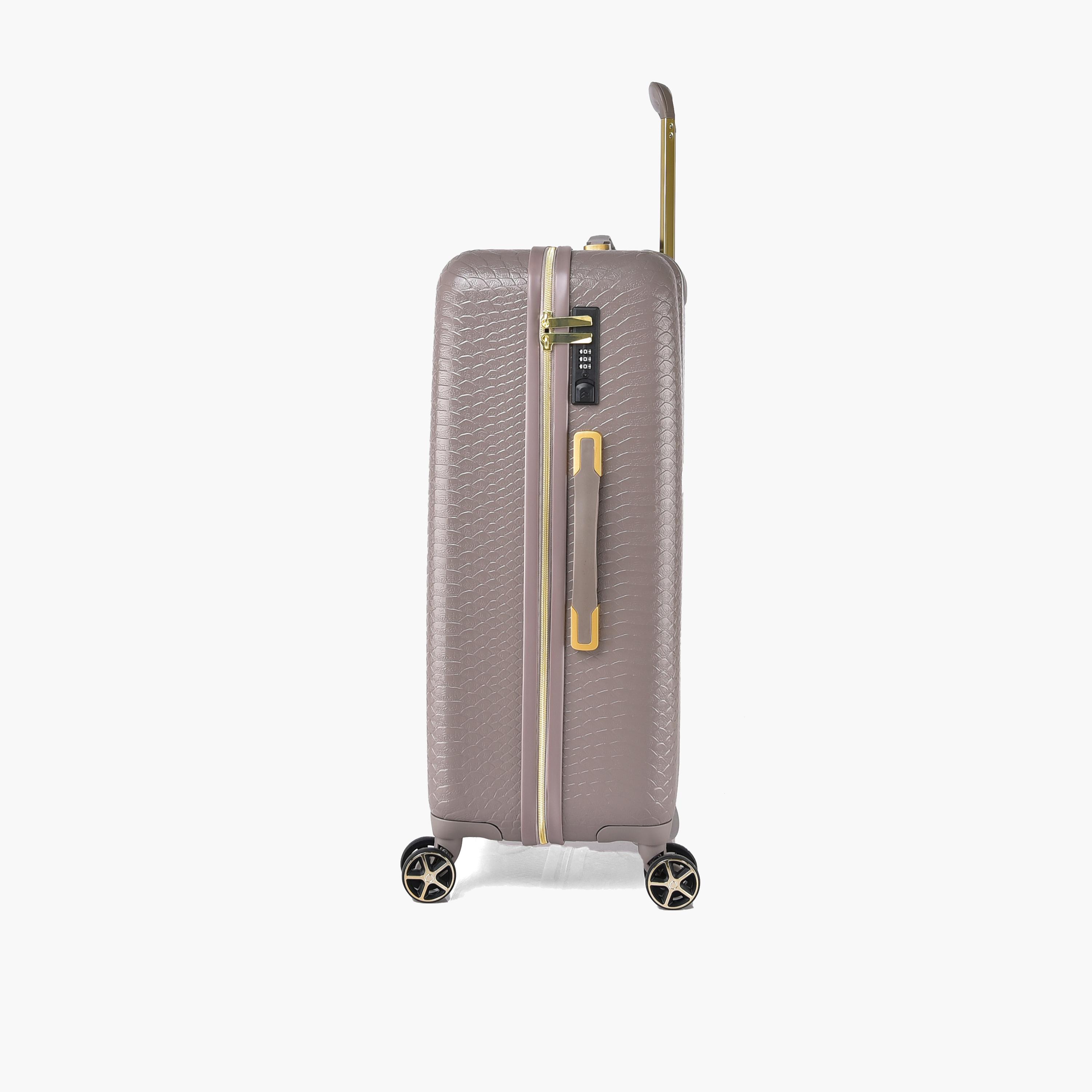 تراك-  طقم شنط سفر 3 قطع دوارة من البلاستيك الصلب مع قفل برمز  | 2412S/3P-travel-luggagesandbags-luggage-image-6