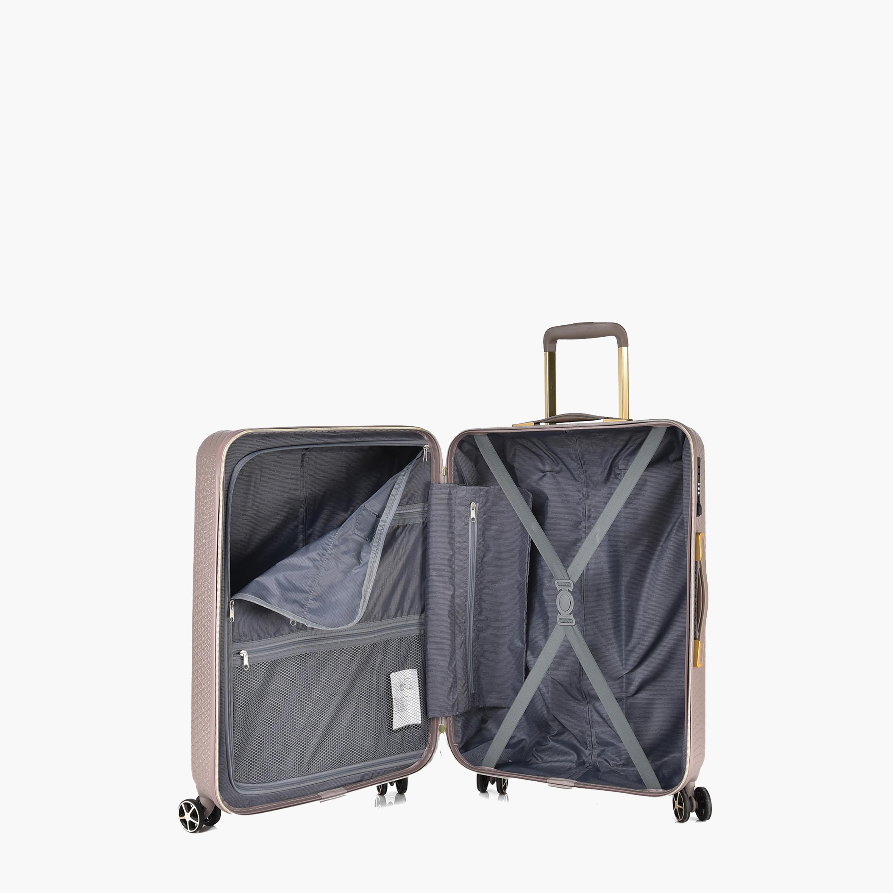 تراك-  طقم شنط سفر 3 قطع دوارة من البلاستيك الصلب مع قفل برمز  | 2412S/3P-travel-luggagesandbags-luggage-image-8