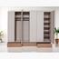Woody Lugano 6-Door Wardrobe with Drawers-InfluencerCodes_Ramadan26_All_20012026-image-3