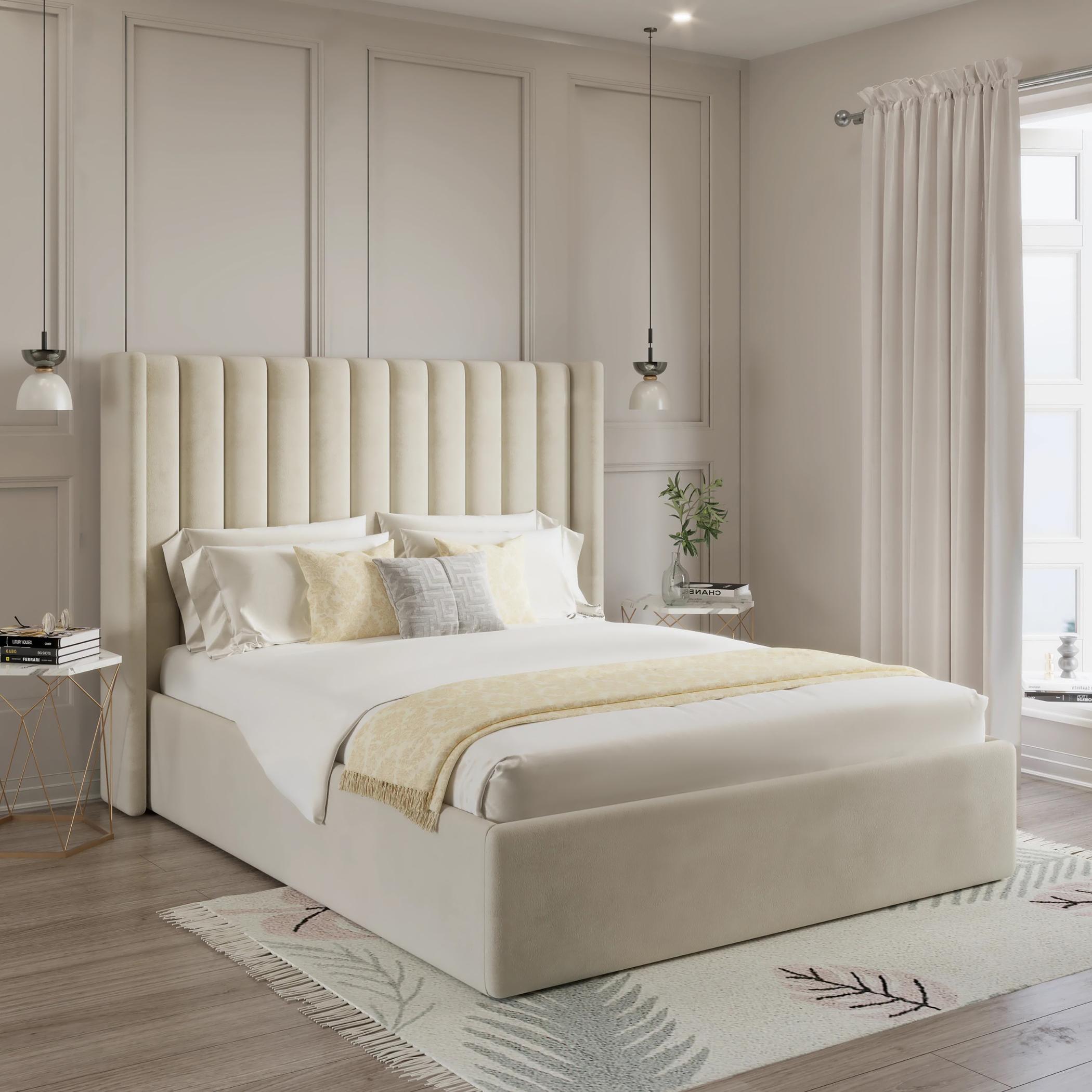 Tranquil Sleep Haven King Bed - 180x200 cm