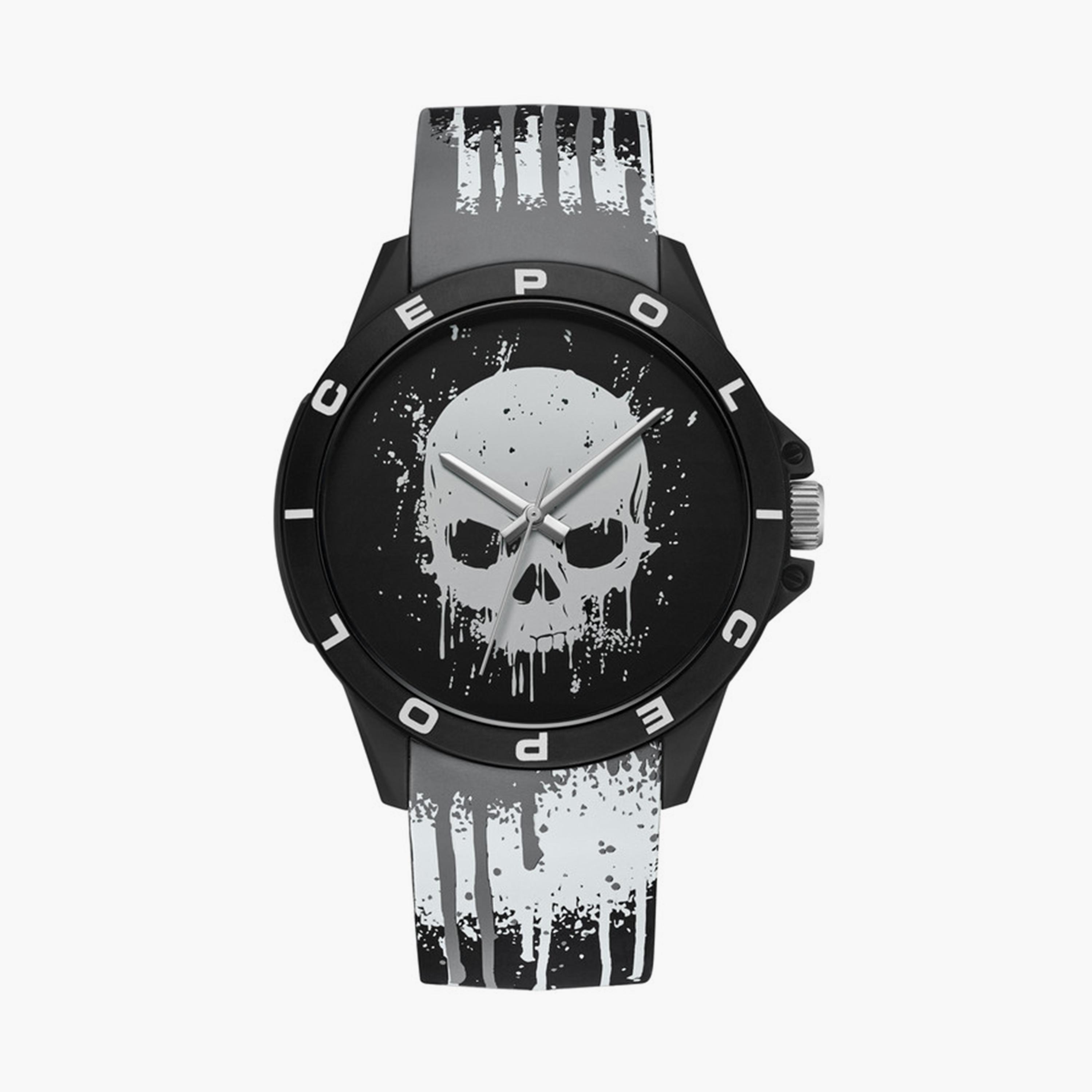 Police 40 MM Multicolour Analog Silicone Strap Watch | PEWUM2237769-men-watchesandjewellery-watches-image-1