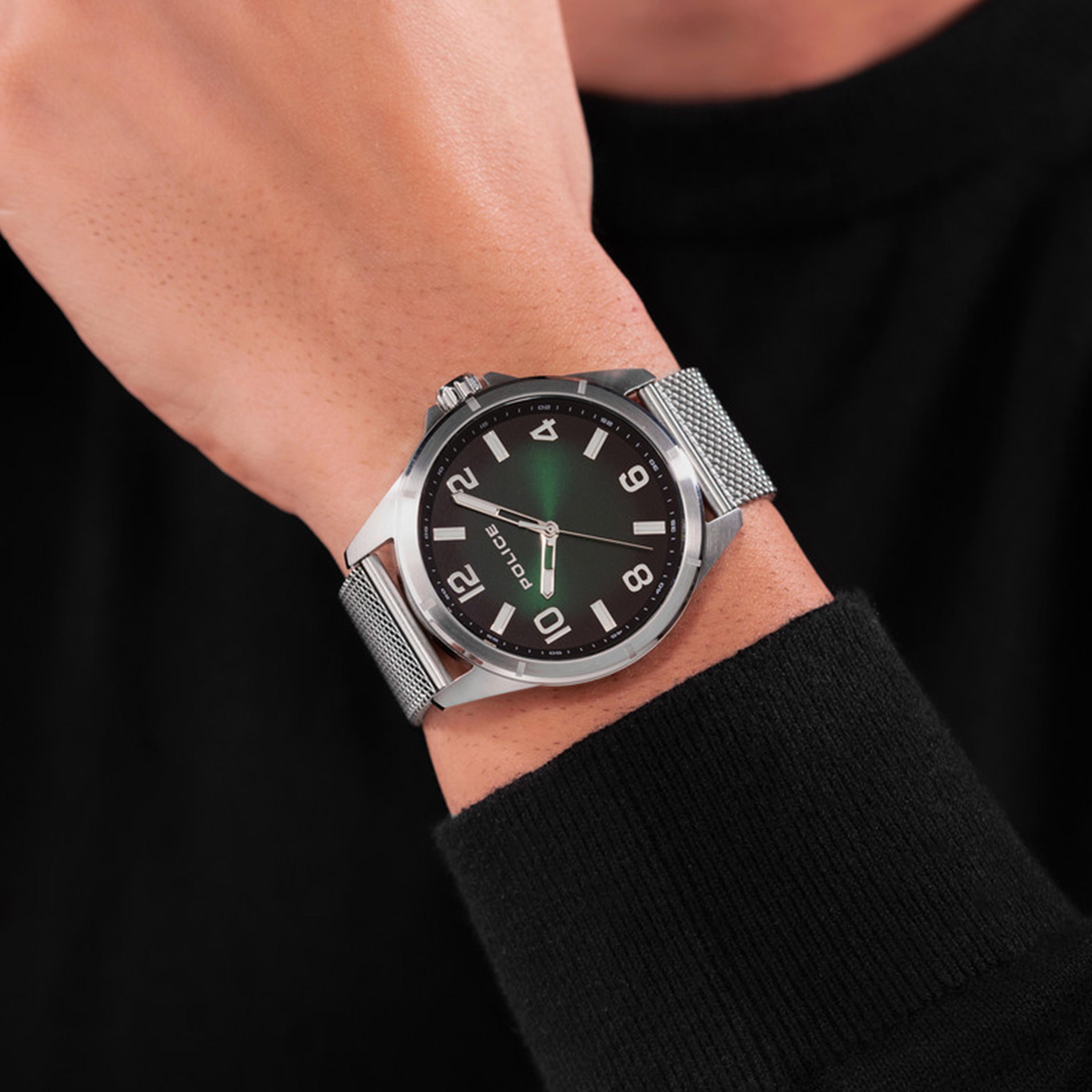 بوليس-  ساعة ستانلس ستيل تناظرية فضية للرجال مقاس 53 مم | PEWJG0018301-men-watchesandjewellery-watches-image-5