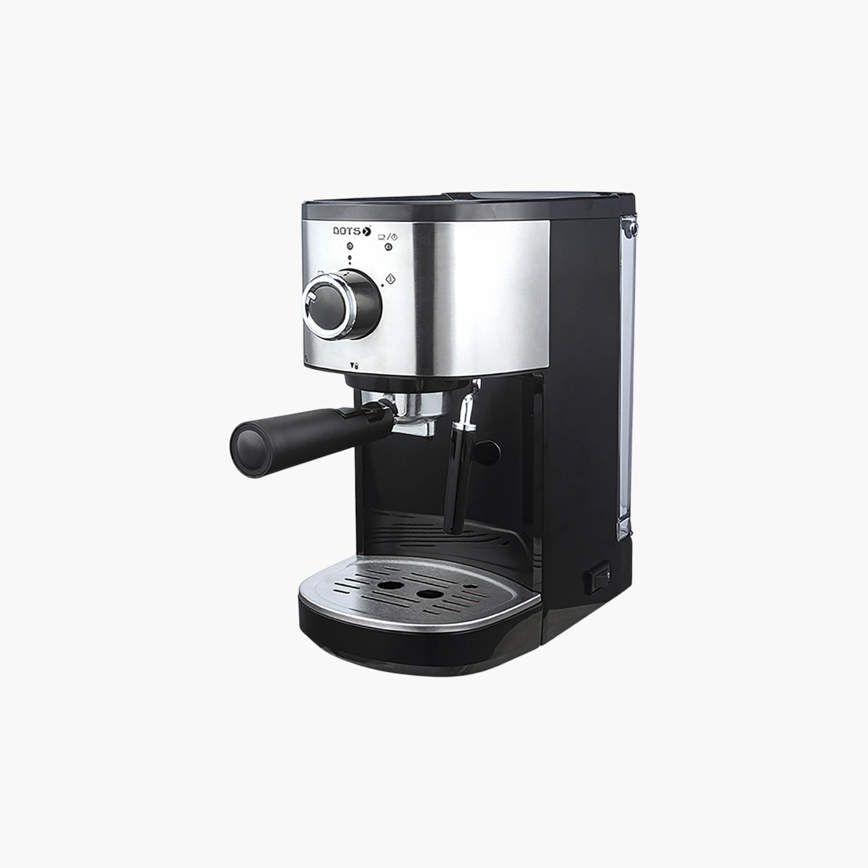 1250W Espresso Machine with Transparent Water Tank - 1.2 L-household-appliances-kitchenappliances-coffeemachines-image-1