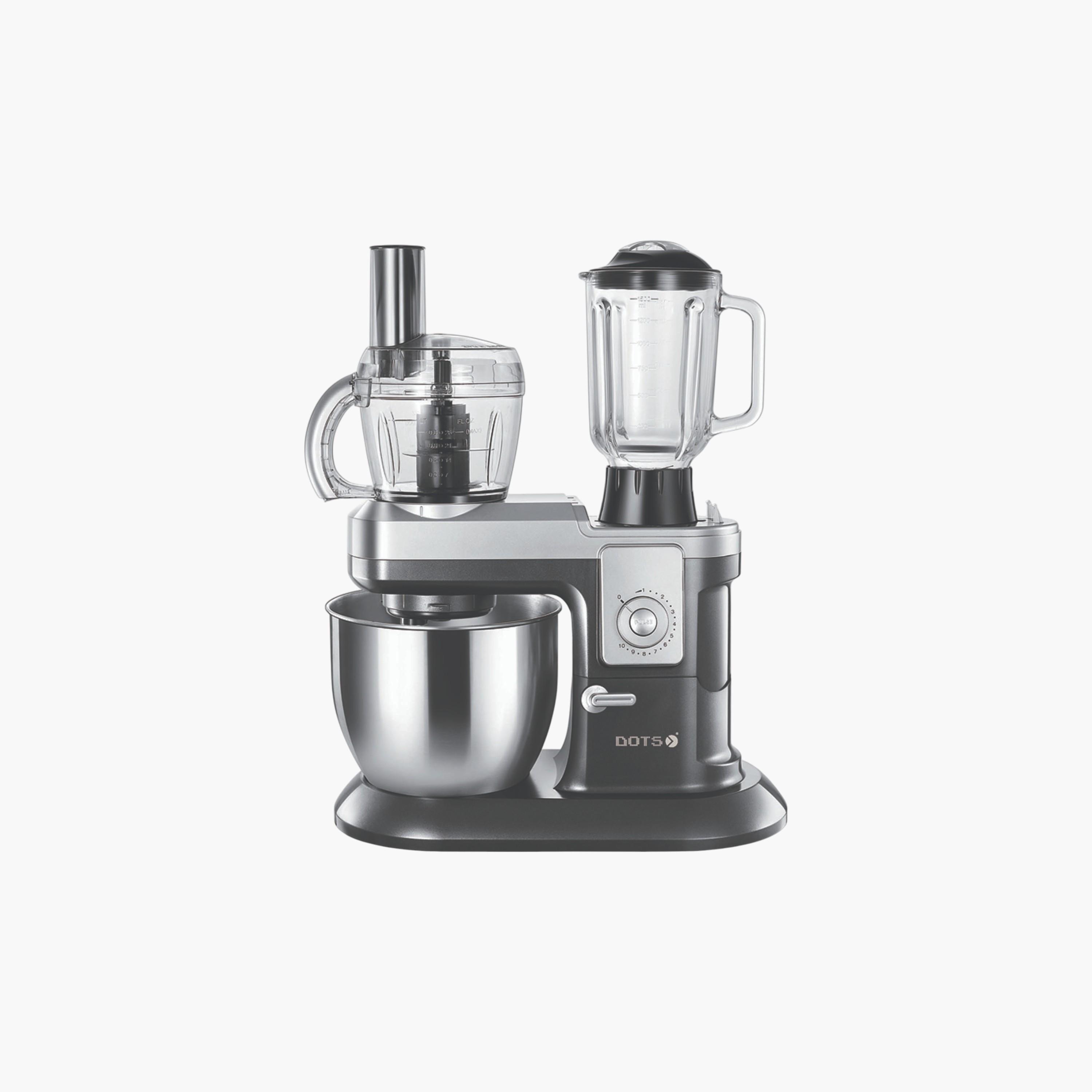 Mixer with Food Processor and Blender - 1300 W-household-appliances-kitchenappliances-foodprocessors-image-1