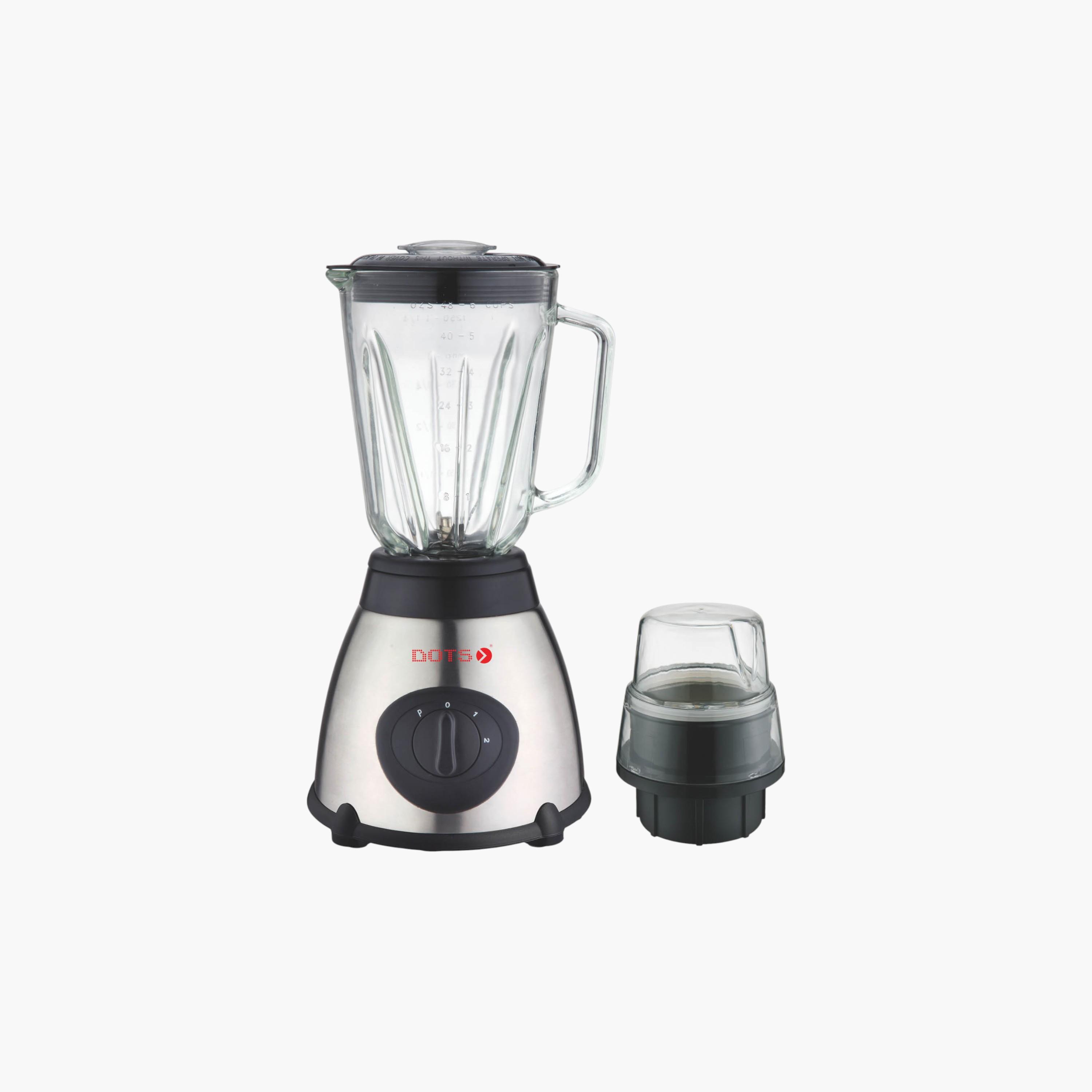 Stainless Steel 2-in-1 Multi-Functional Blender with Grinder - 1.5 L-household-appliances-kitchenappliances-blendersmixersandgrinders-image-1