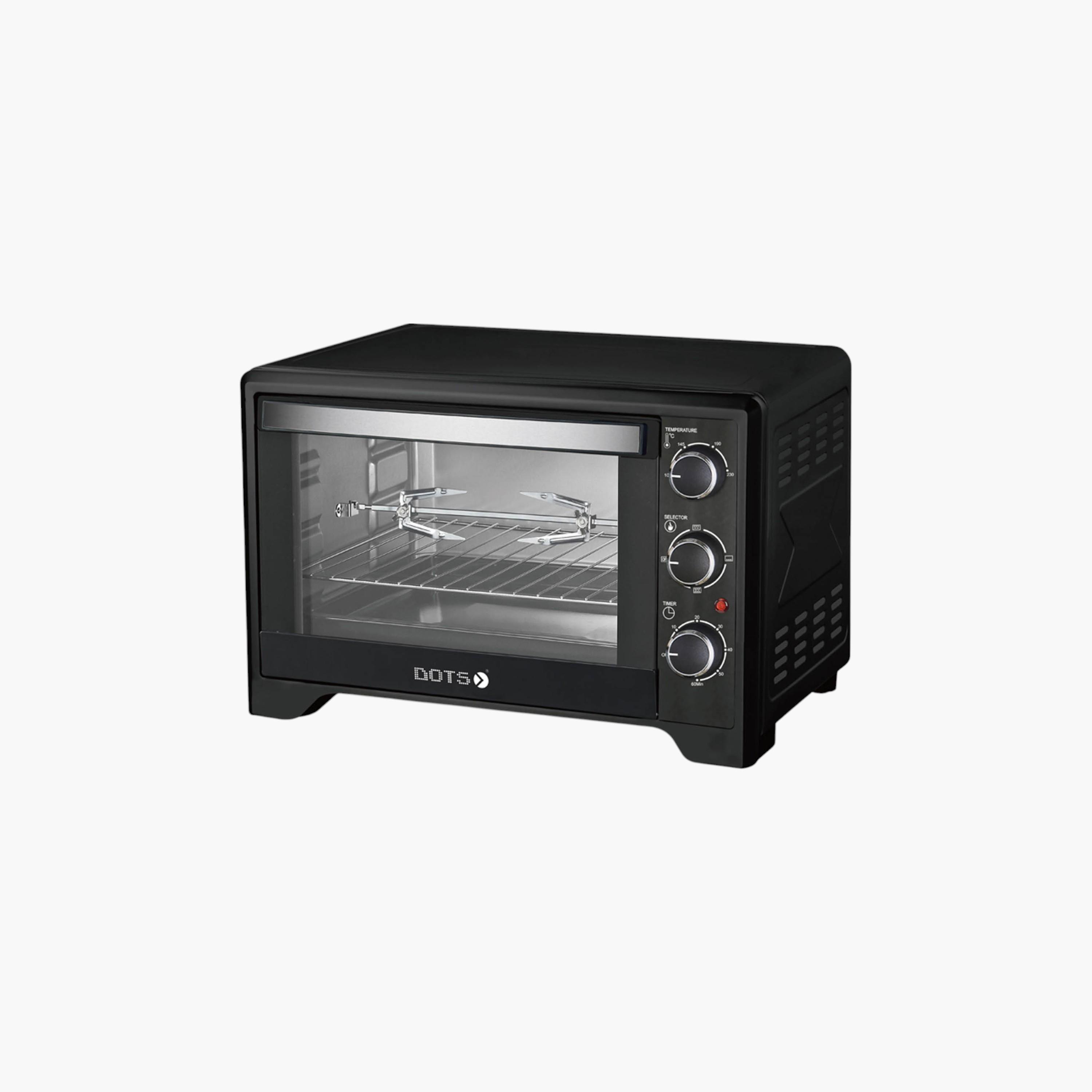 Electric Oven with Double Glass Door and Grill - 45 L-household-appliances-kitchenappliances-microwavesandovens-image-1