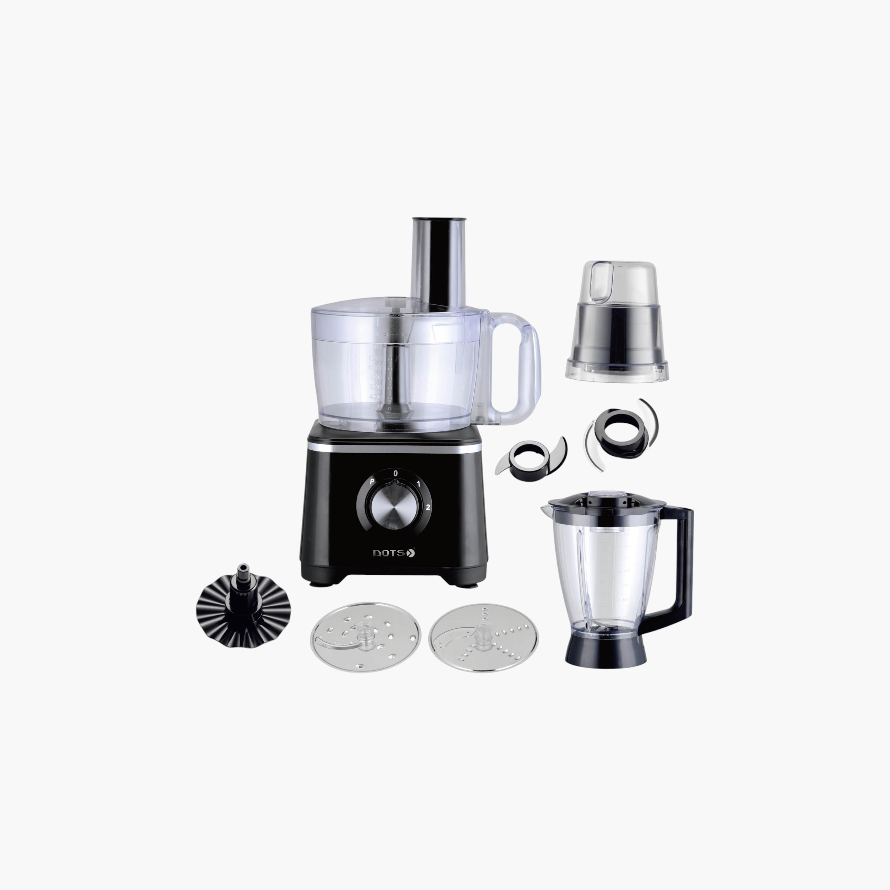 Multi-Functional Food Processor with Chopping Blades - 1.75 L-household-appliances-kitchenappliances-foodprocessors-image-1