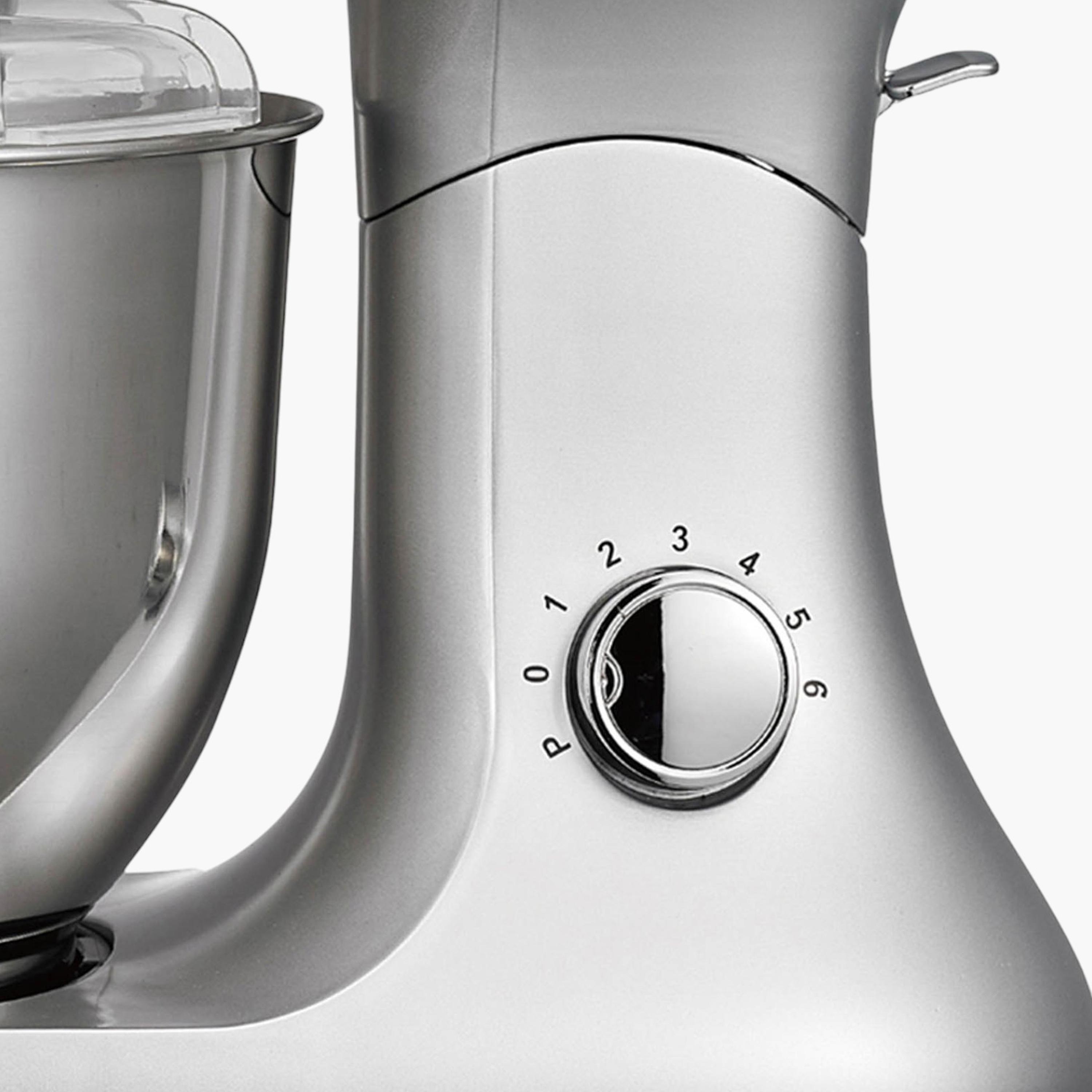 Stand Mixer with 6 Mixing Speed and Stainless Steel Bowl-household-appliances-kitchenappliances-blendersmixersandgrinders-image-2