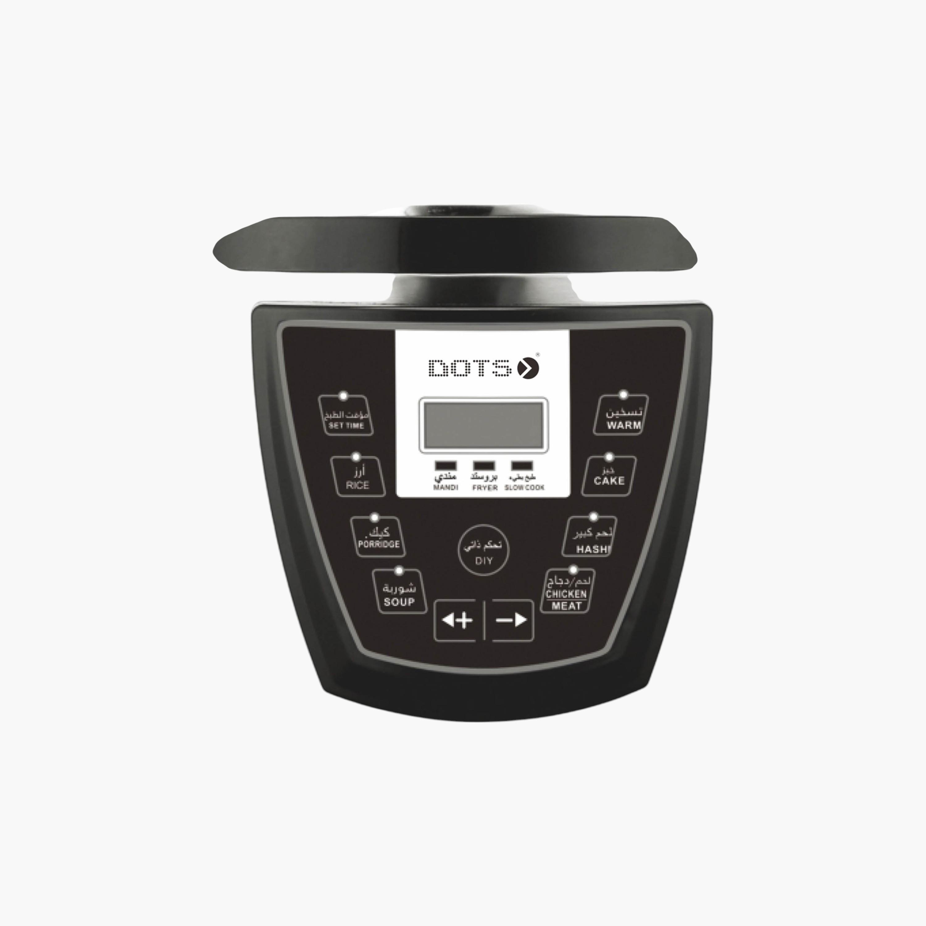 1300W Electric Pressure Cooker - 8 L-household-appliances-kitchenappliances-electriccookers-image-2