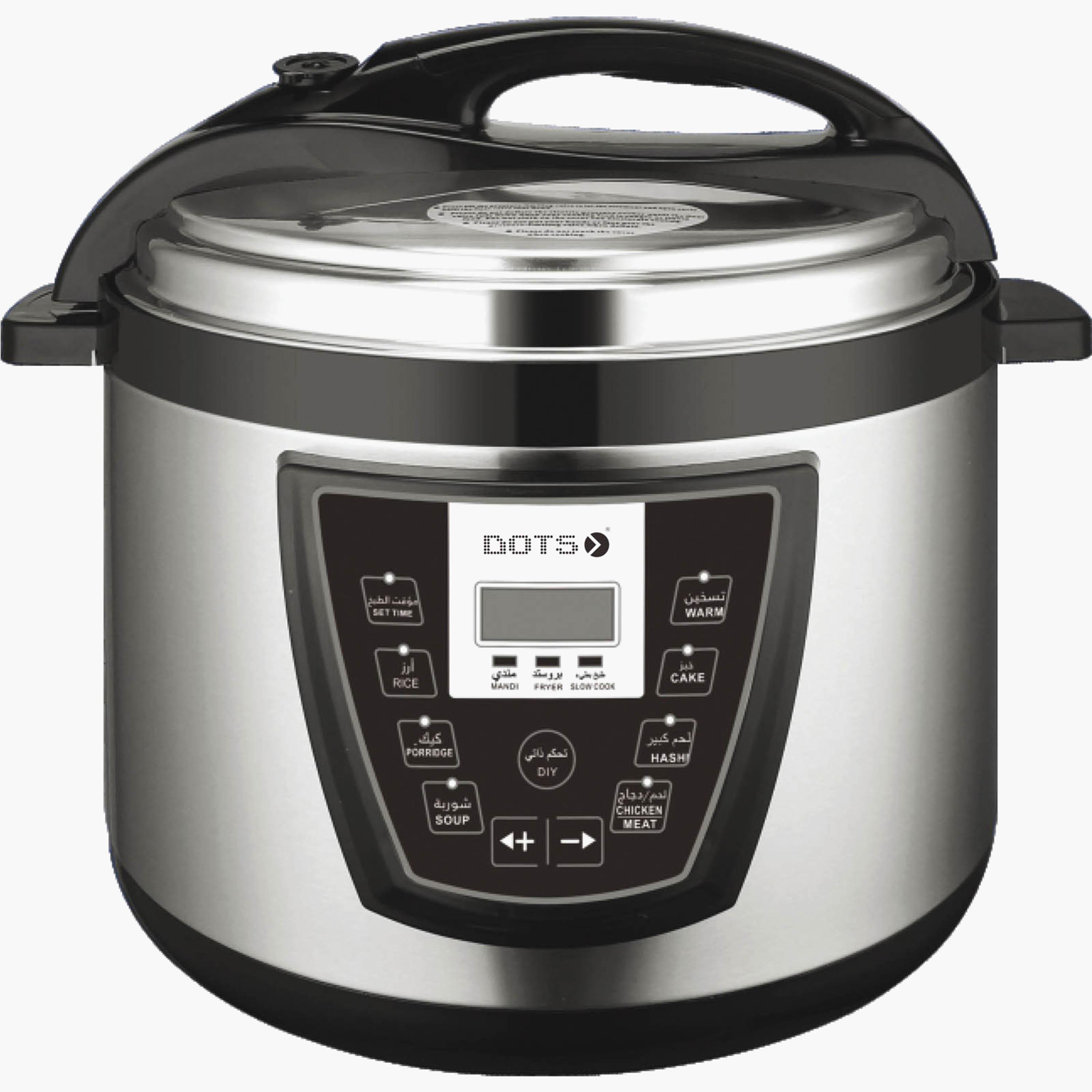 1500W Electric Pressure Cooker - 10 L-household-appliances-kitchenappliances-electriccookers-image-1