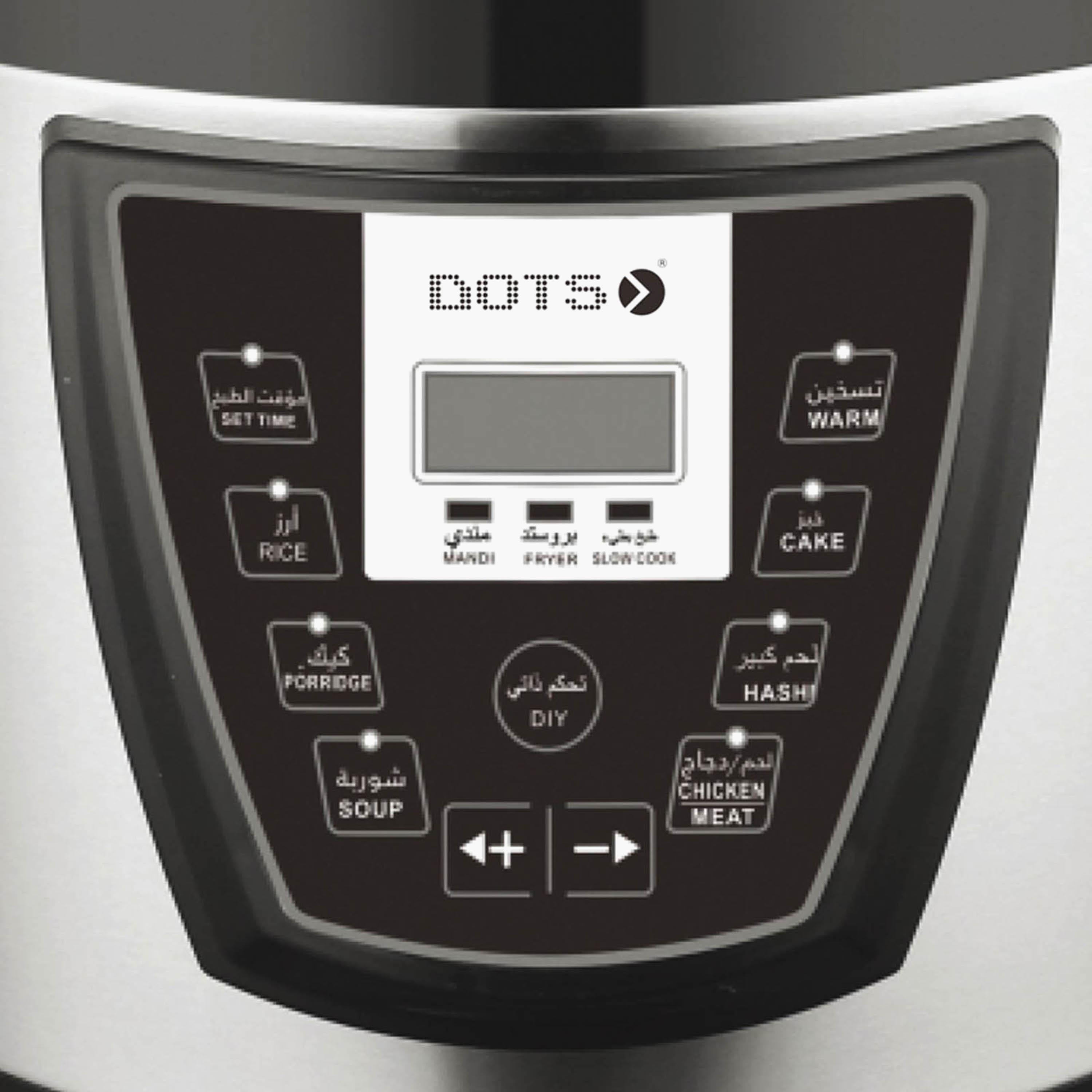 1500W Electric Pressure Cooker - 10 L-household-appliances-kitchenappliances-electriccookers-image-2