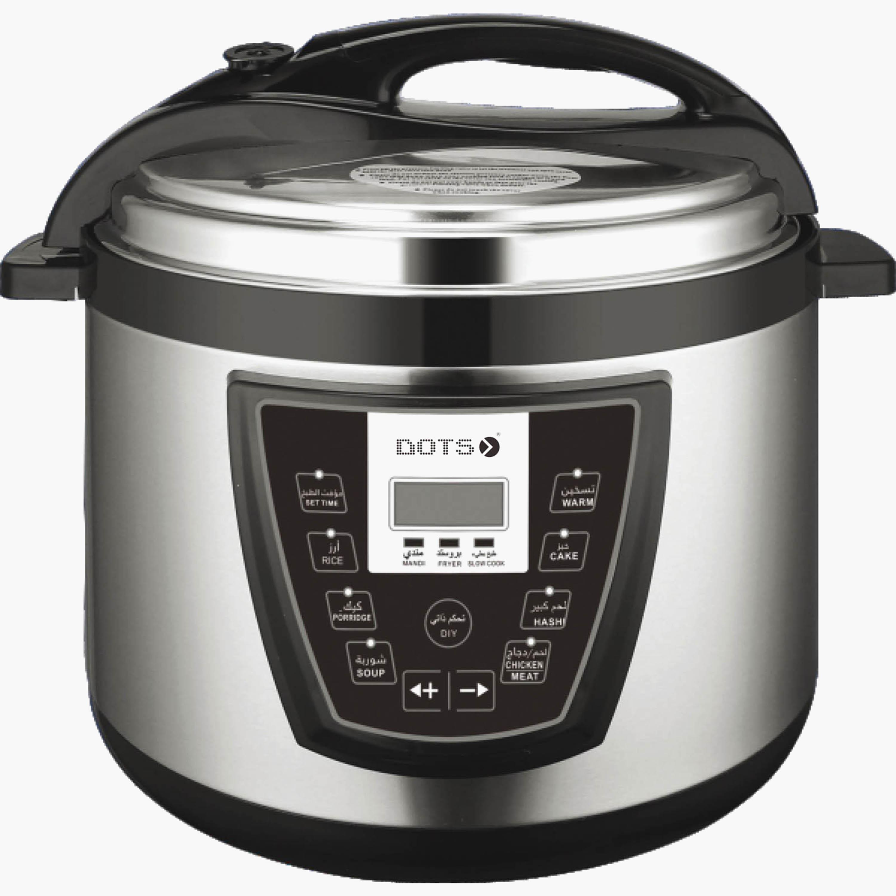 1500W Electric Pressure Cooker - 12 L-household-appliances-kitchenappliances-electriccookers-image-1
