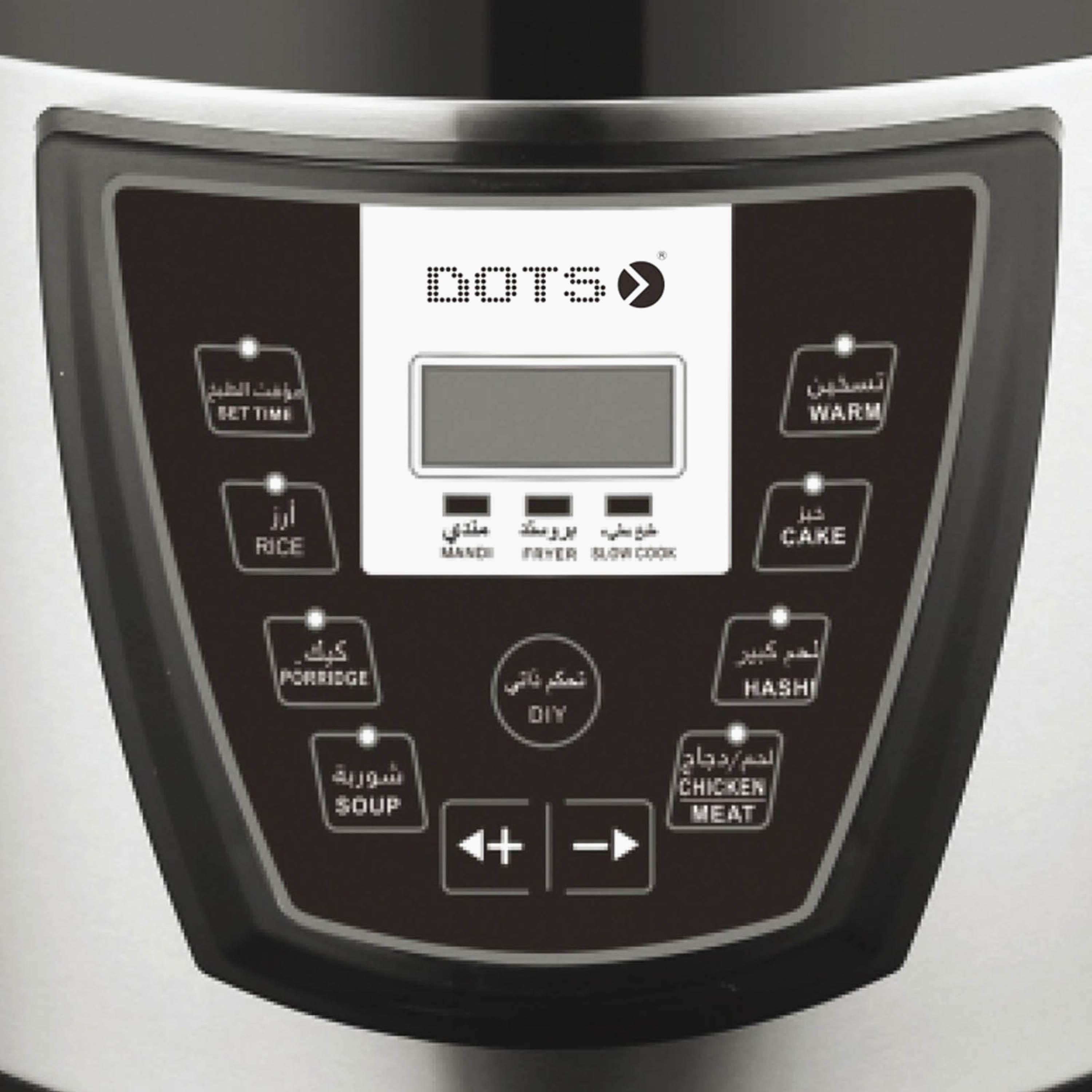 1500W Electric Pressure Cooker - 12 L-household-appliances-kitchenappliances-electriccookers-image-2