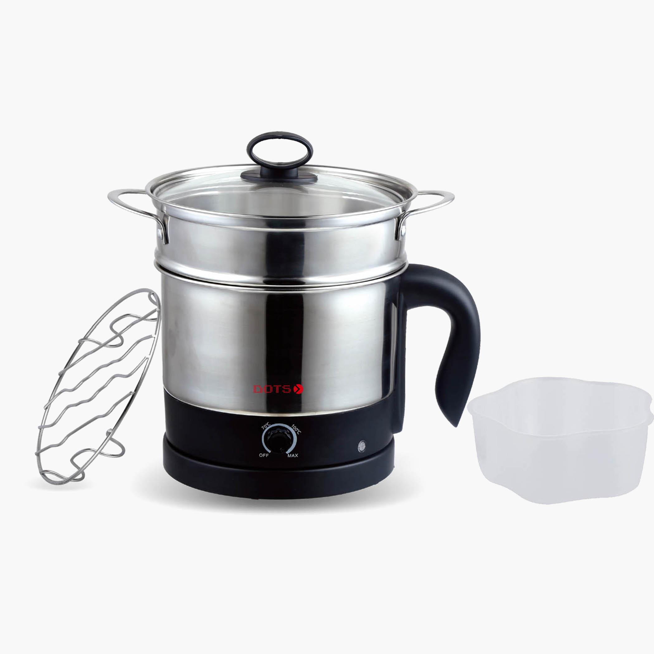 Multi-Functional Food Container with Glass Lid - 1.2 L-household-appliances-kitchenappliances-foodprocessors-image-1