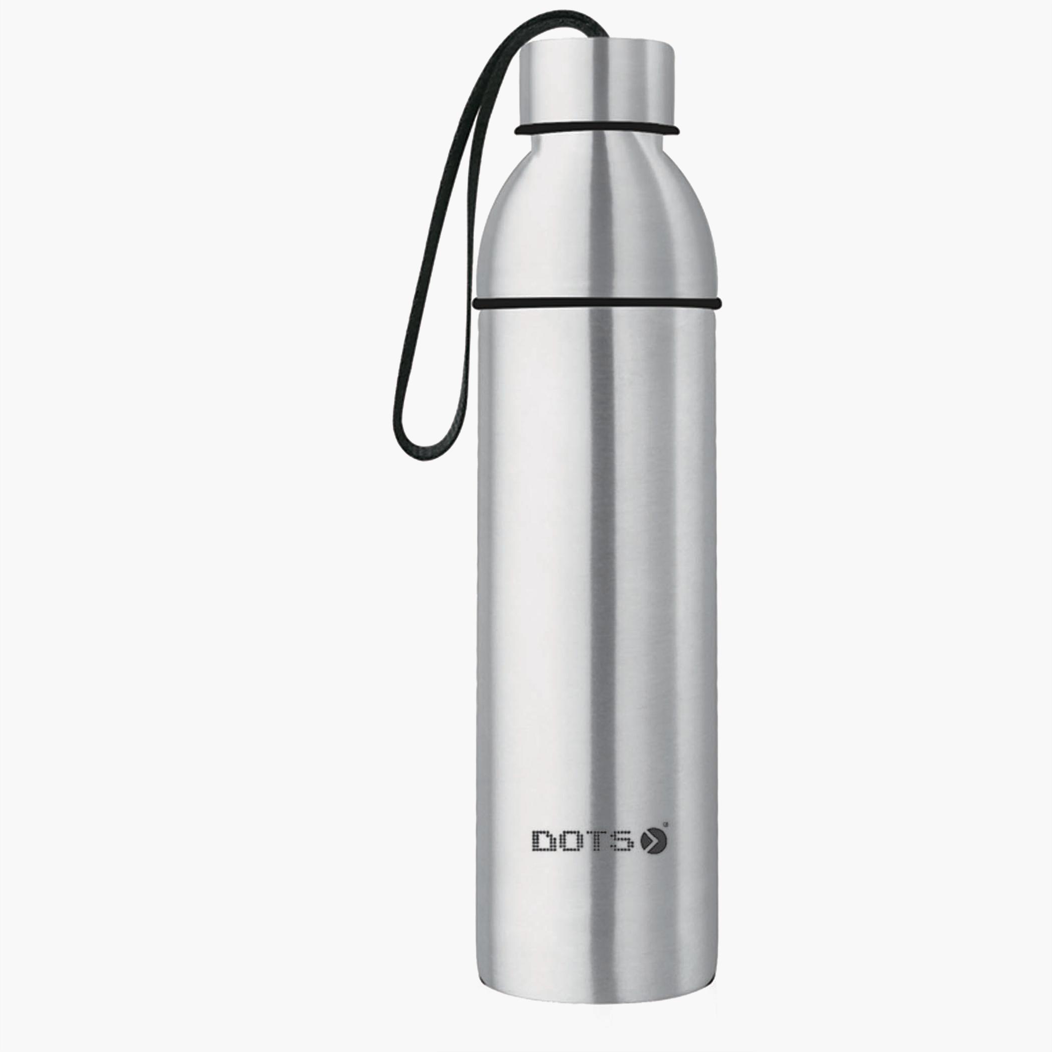 Solid Stainless Steel Water Bottle - 600 ml-household-dining-drinkserveware-bottles-image-1