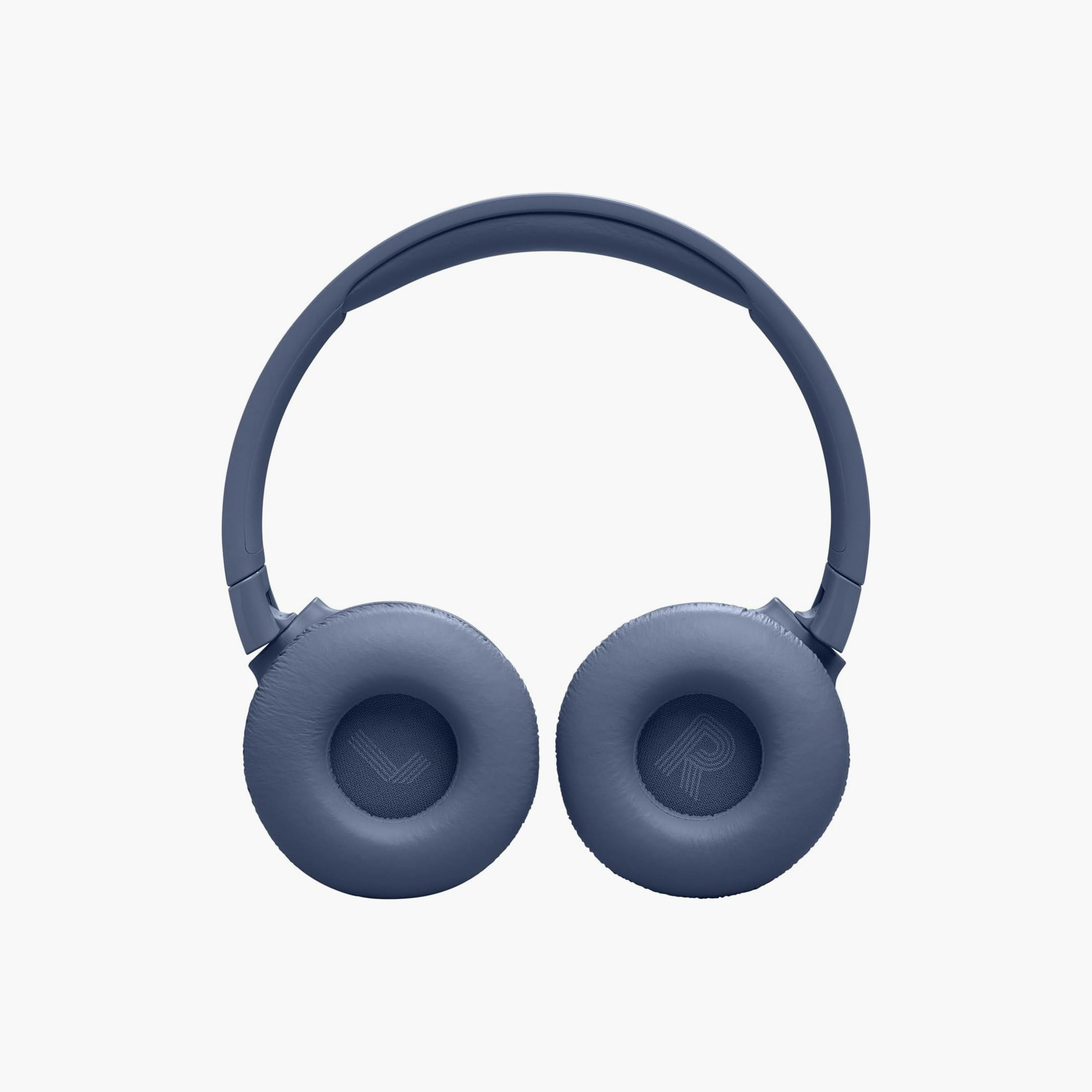 JBL Wireless On Ear Headphones Blue | JBLT520BTBLUEU-electronics-headphonesandearphones-image-5