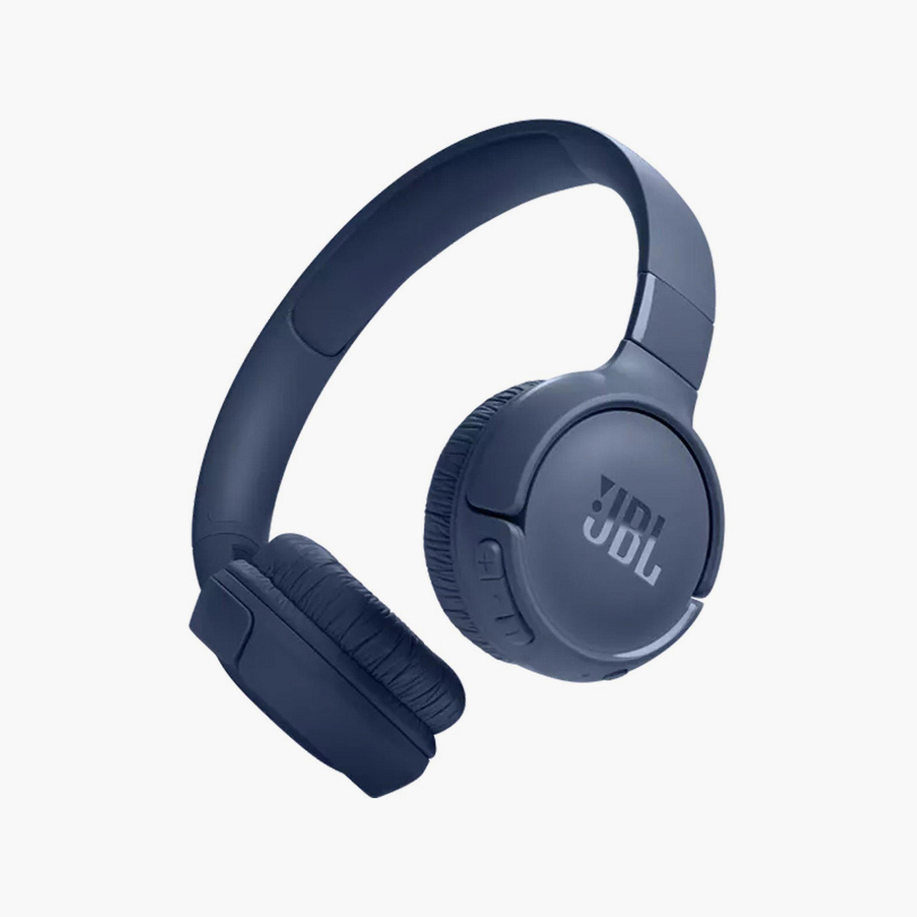 JBL TUNE Wireless On Ear Headphones Blue | JBLT520BTBLUEU-electronics-headphonesandearphones-image-1