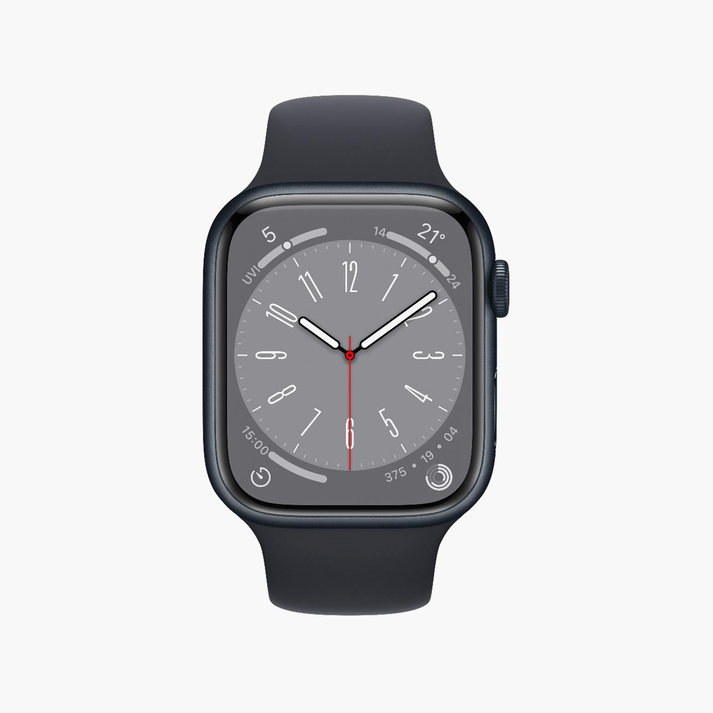 ساعة أبل سيريز 8 جي بي إس + سيلولار 45 مم-electronics-smartwatches-image-2