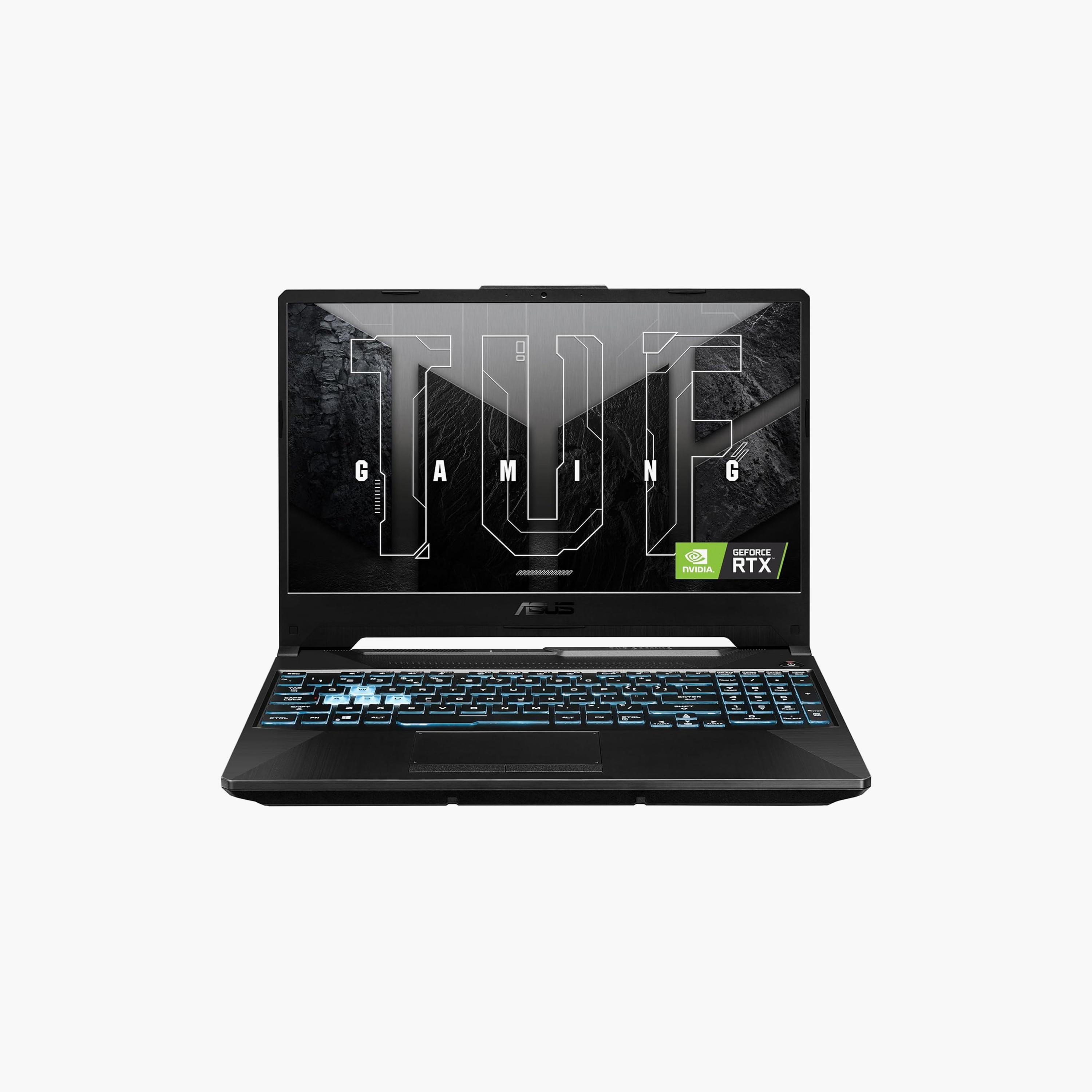 لاب توب اسوس تي يو اف جيمنج ايه15 - رايزن 5-7535HS، شاشة 15.6 بوصة فول اتش دي، 512 جيجا اس اس دي، 8 جيجا رام | FA506NF-HN042W-electronics-laptops-image-1
