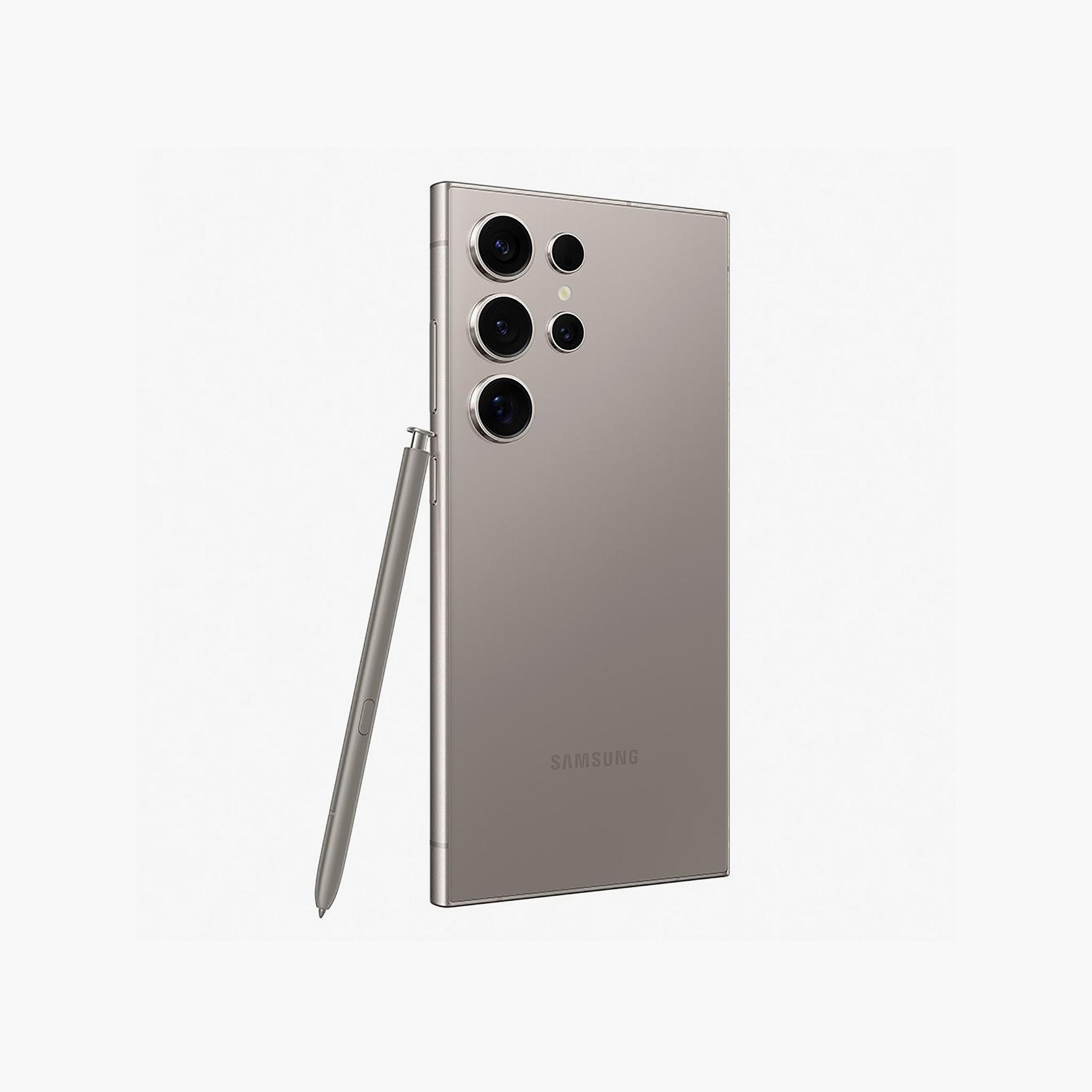 سامسونج جالاكسي S24 الترا 12 جيجابايت 256 جيجابايت تيتانيوم رمادي 5جي | SM-S928BZTCMEA-electronics-phones-image-5