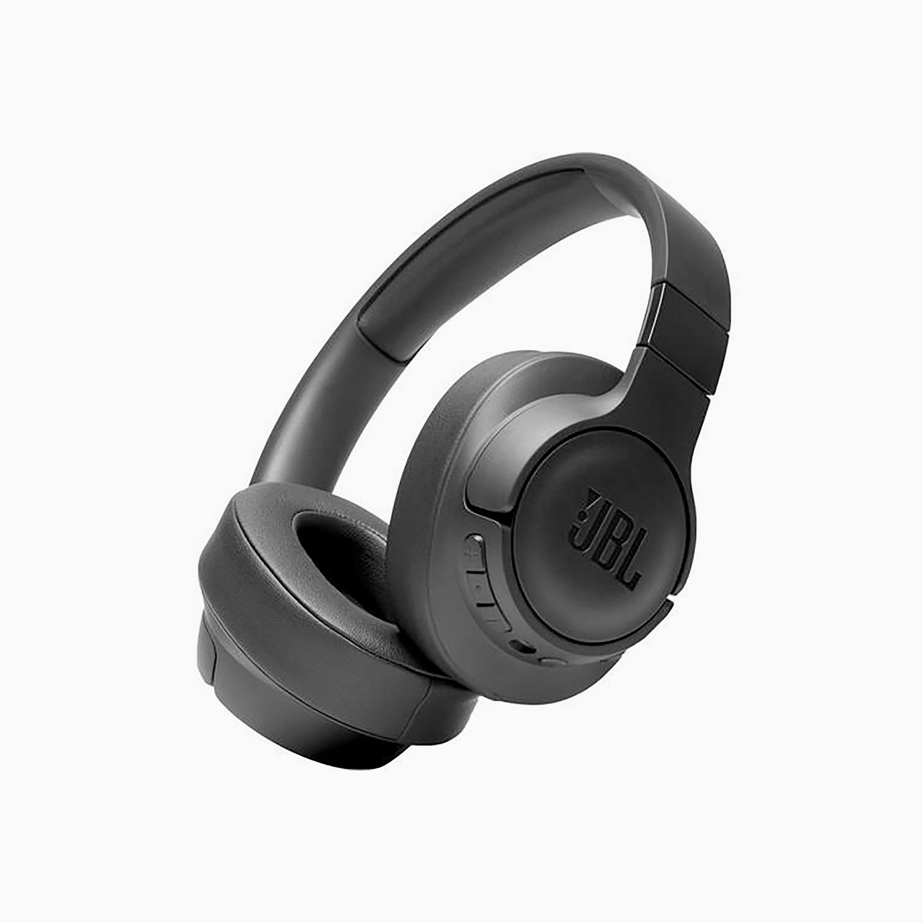 سماعة رأس إن سي اللاسلكية فوق الاذن من جيه بي ال ذات تون باللون الأسود | JBLT760NCBLK-electronics-headphonesandearphones-image-1