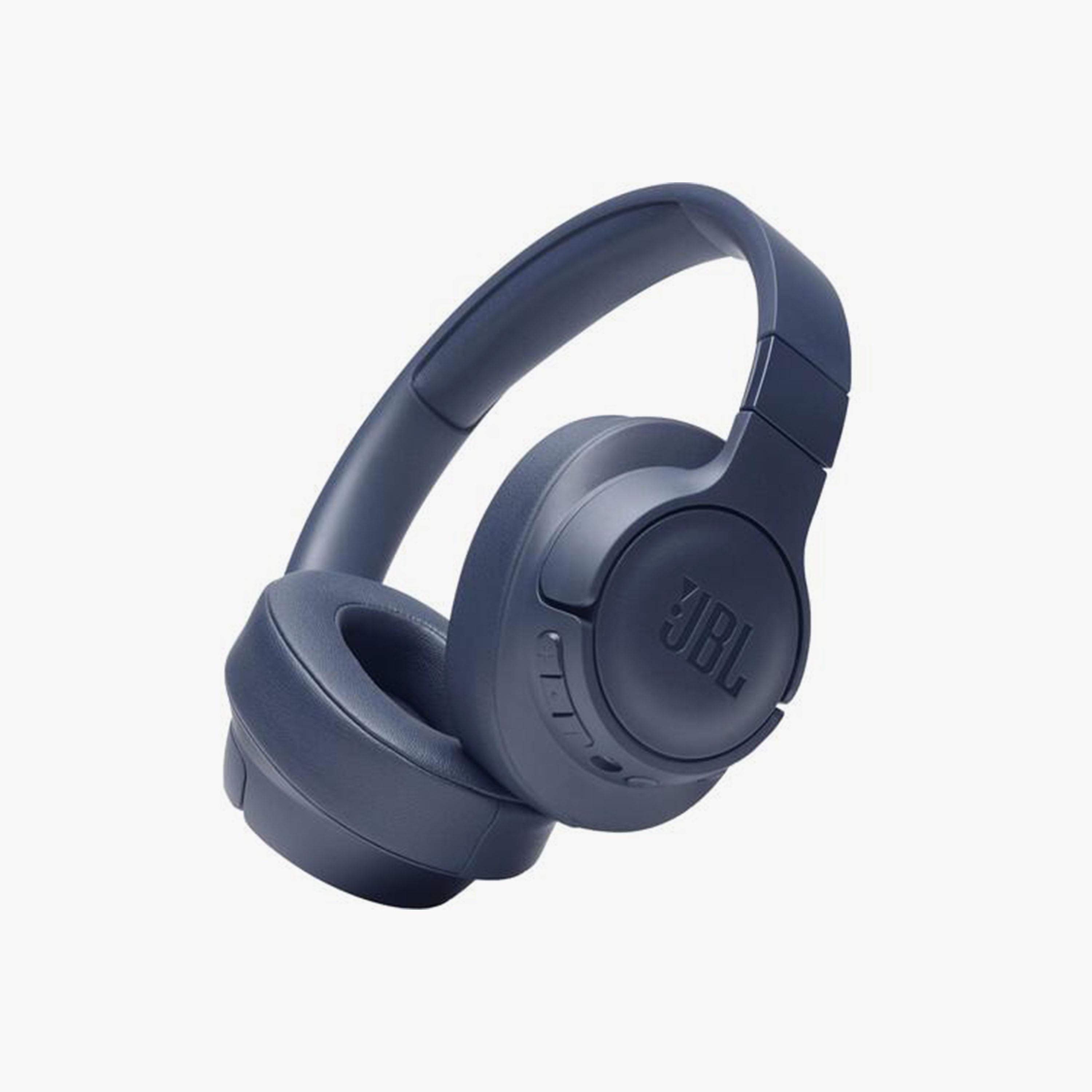 سماعة رأس اللاسلكية فوق الاذن من جيه بي ال ذات تون بلون ازرق | JBLT760NCBLU-electronics-headphonesandearphones-image-1