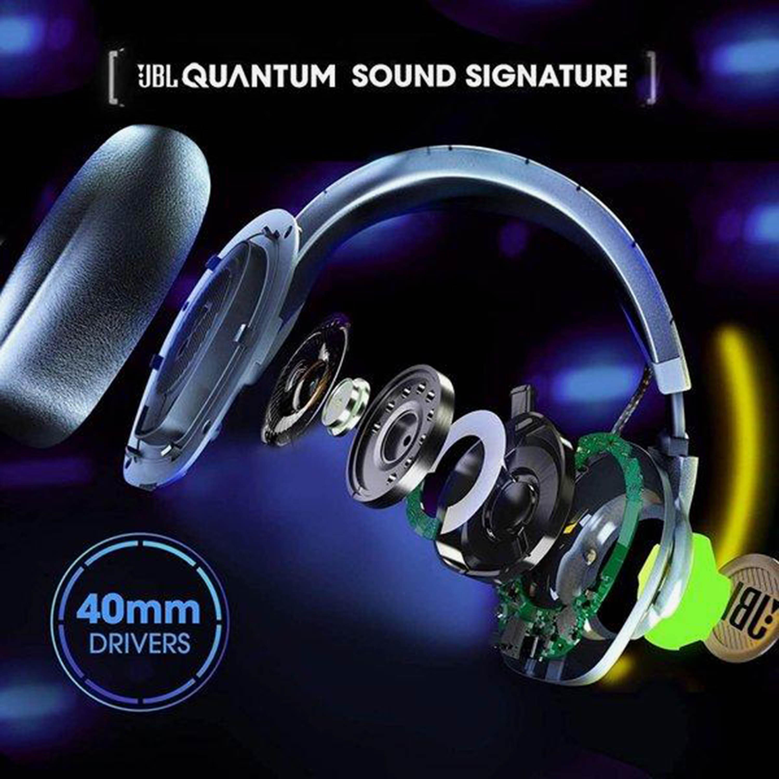 JBL Wired Over-Ear Headphone Blue | JBLQUANTUM100BLU-electronics-headphonesandearphones-image-2