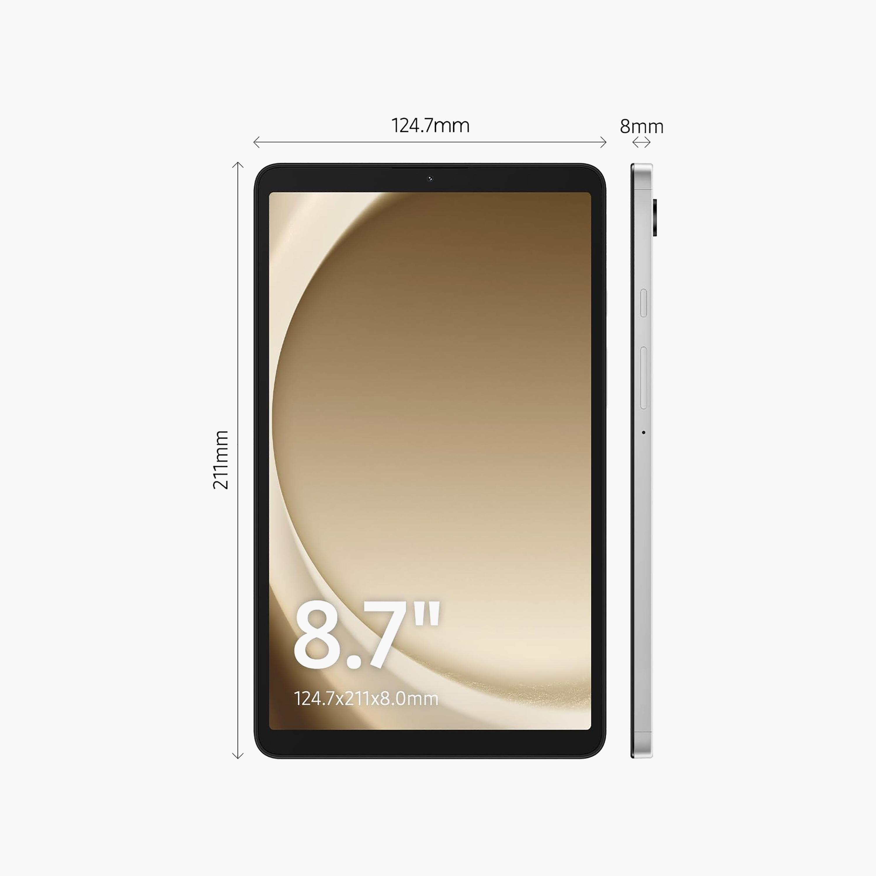 سامسونج جالاكسي تاب ايه9 8.7 بوصة واي فاي + 4 جي 64 جيجابايت 4 جيجابايت جرافيت | SM-X115NDBAMEA | SM-X115NZAAMEA-electronics-tablets-image-4